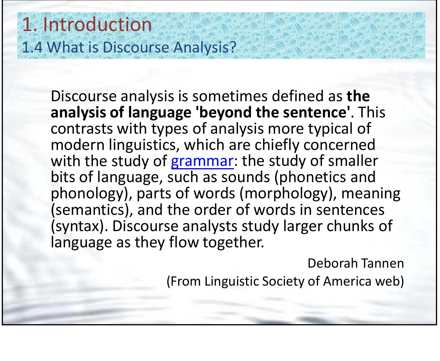 (PDF) English Discourse Analysis