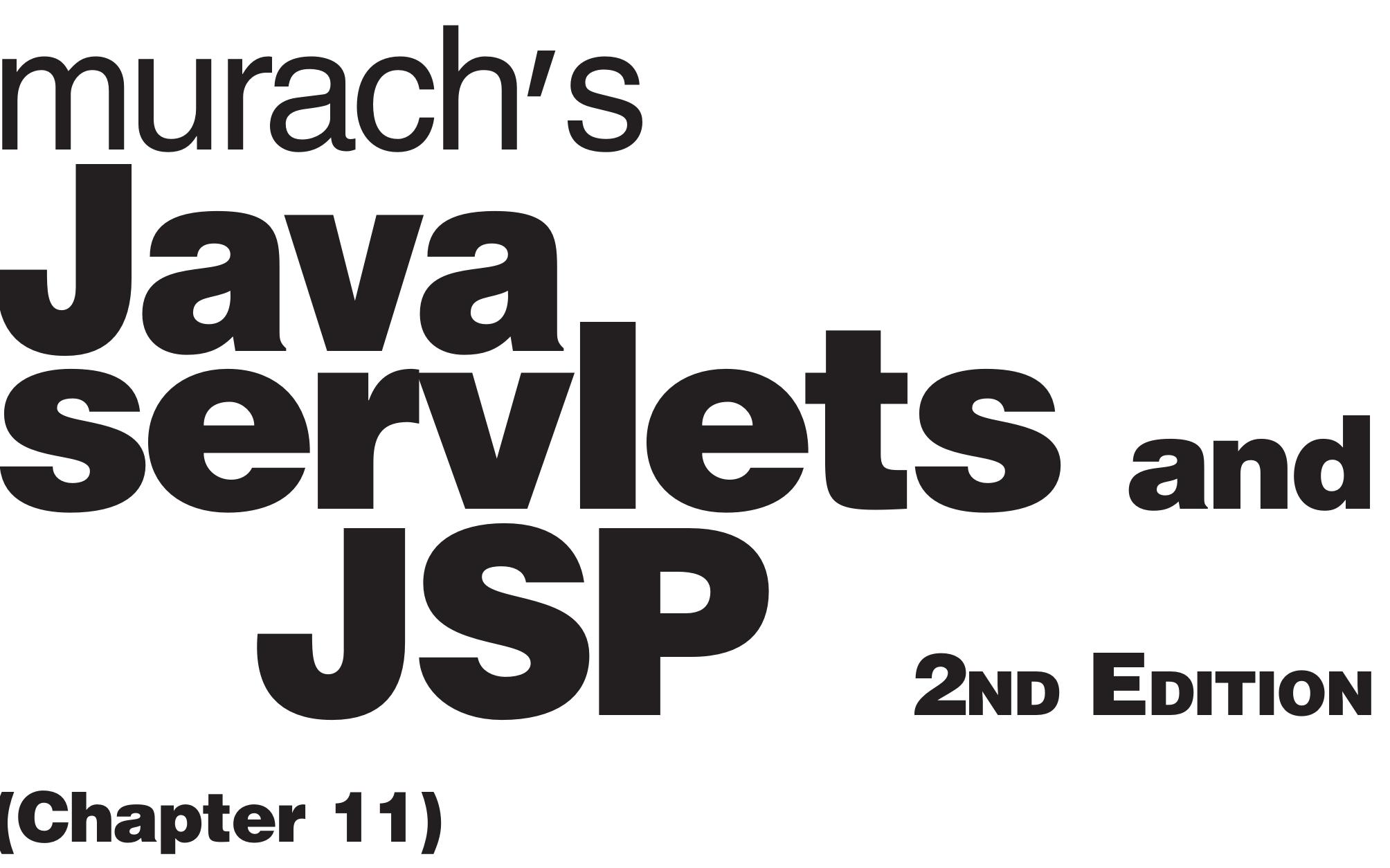 (PDF) TRAINING & REFERENCE Java servlets and JSP 2ND EDITION