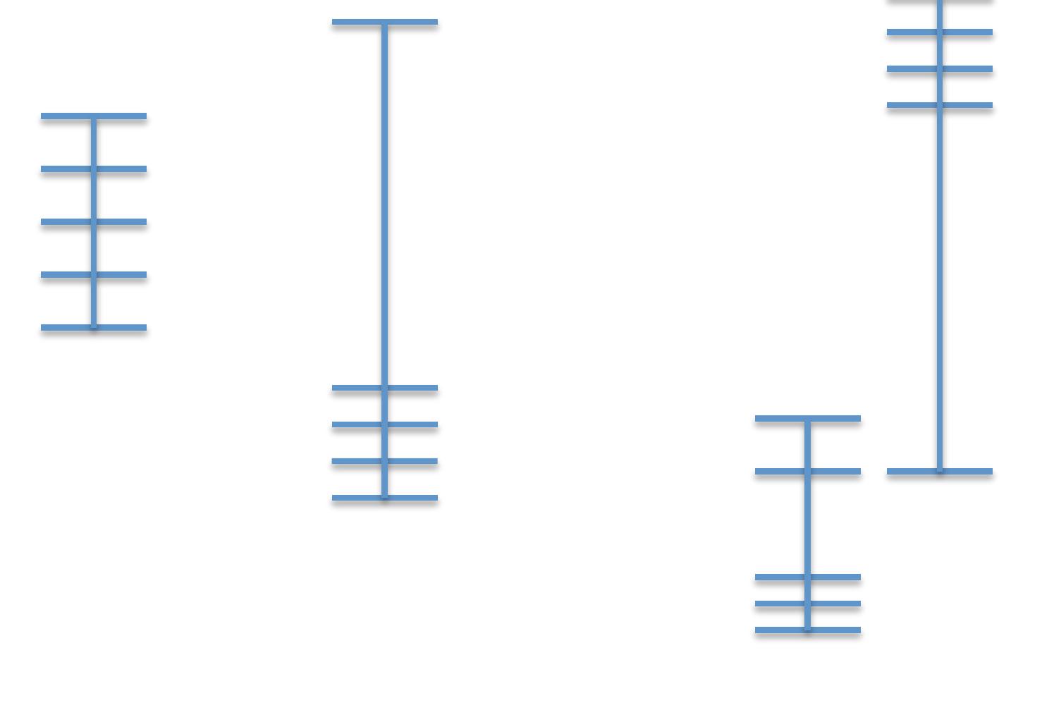 I) is a merely ordinal theory. The diagram illustrates the Borda scores that 'Ti assigns 