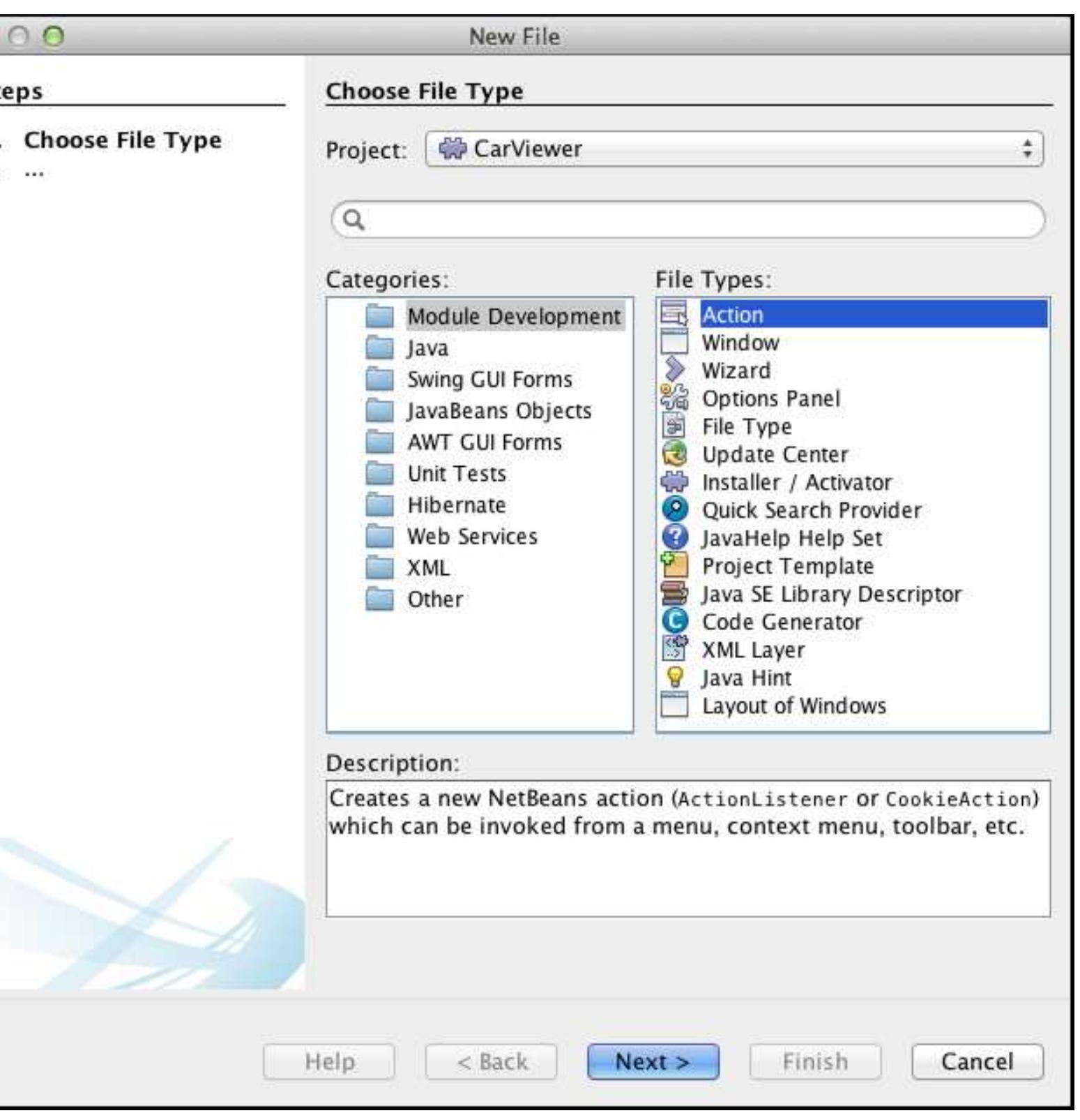 Figure 24 - from NetBeans Platform for Beginners
