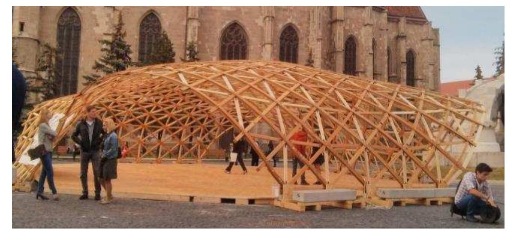 (PDF) Timber Gridshells - Design methods and their application to a ...