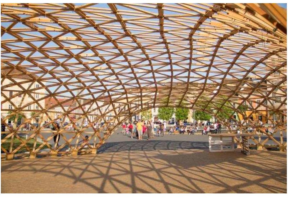 (PDF) Timber Gridshells - Design methods and their application to a ...