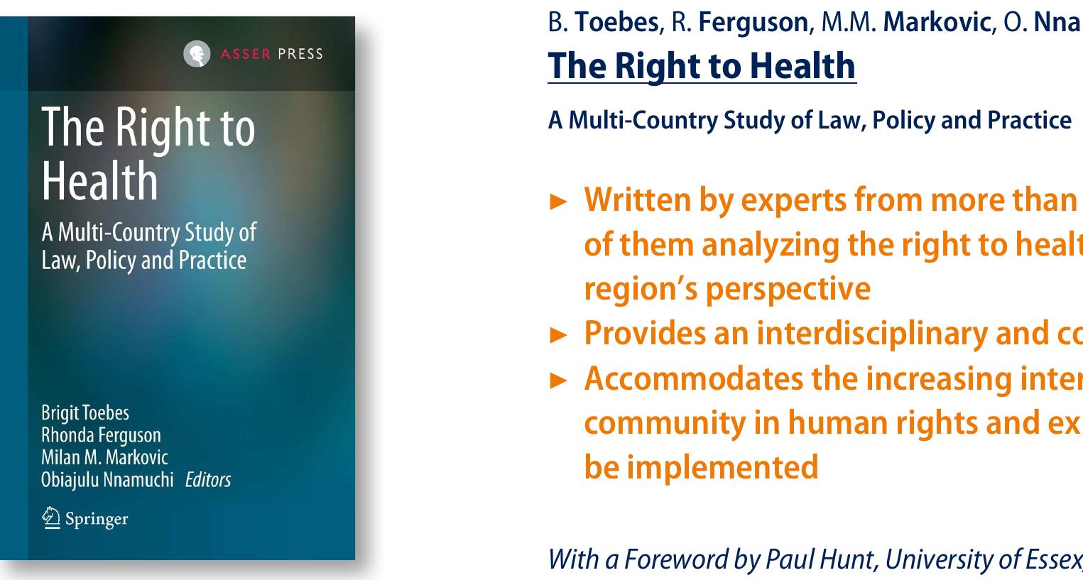 A Multi-Country Study of Law, Policy and Practice
