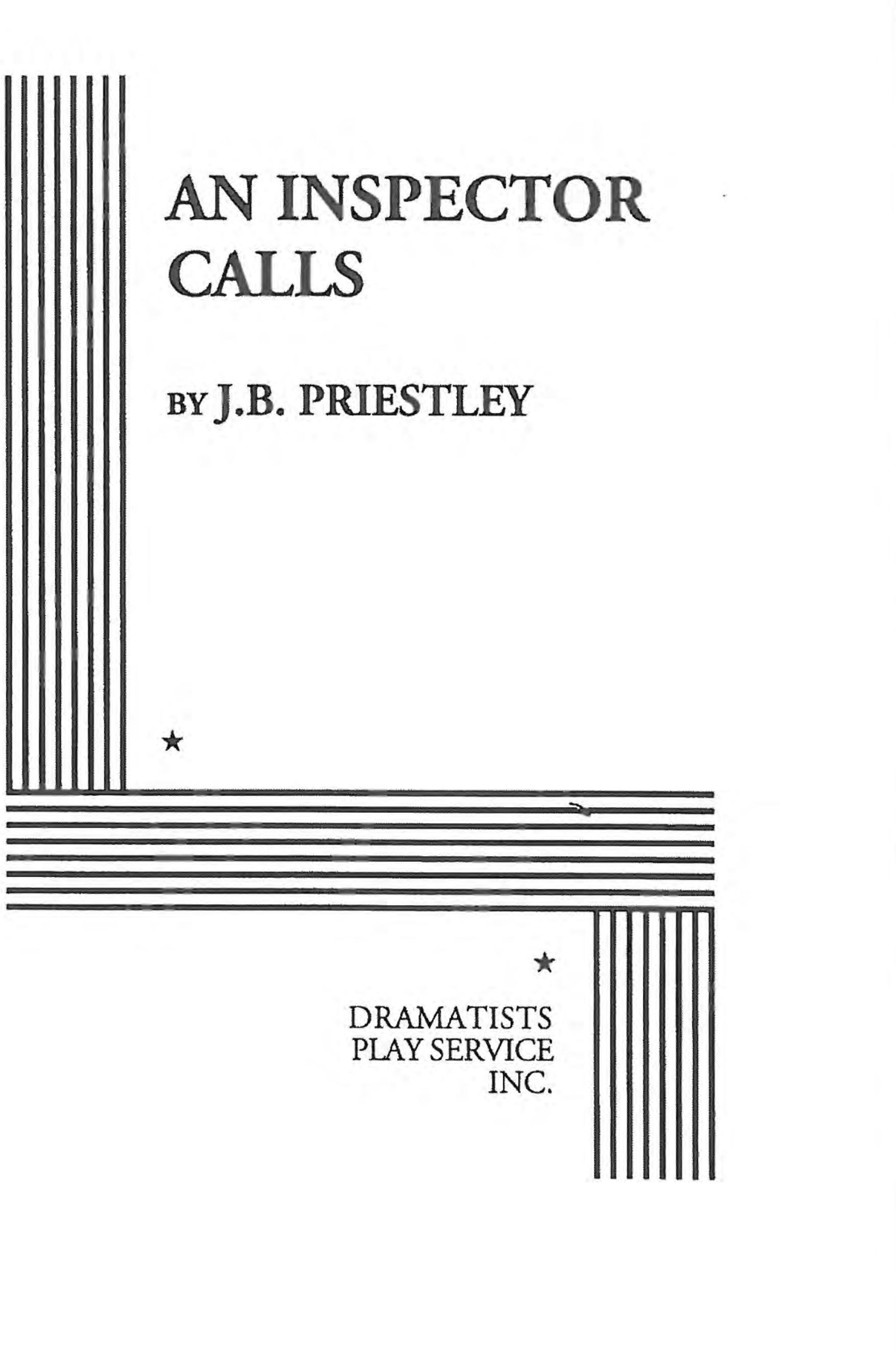 Figure 1 - An inspector calls full copy