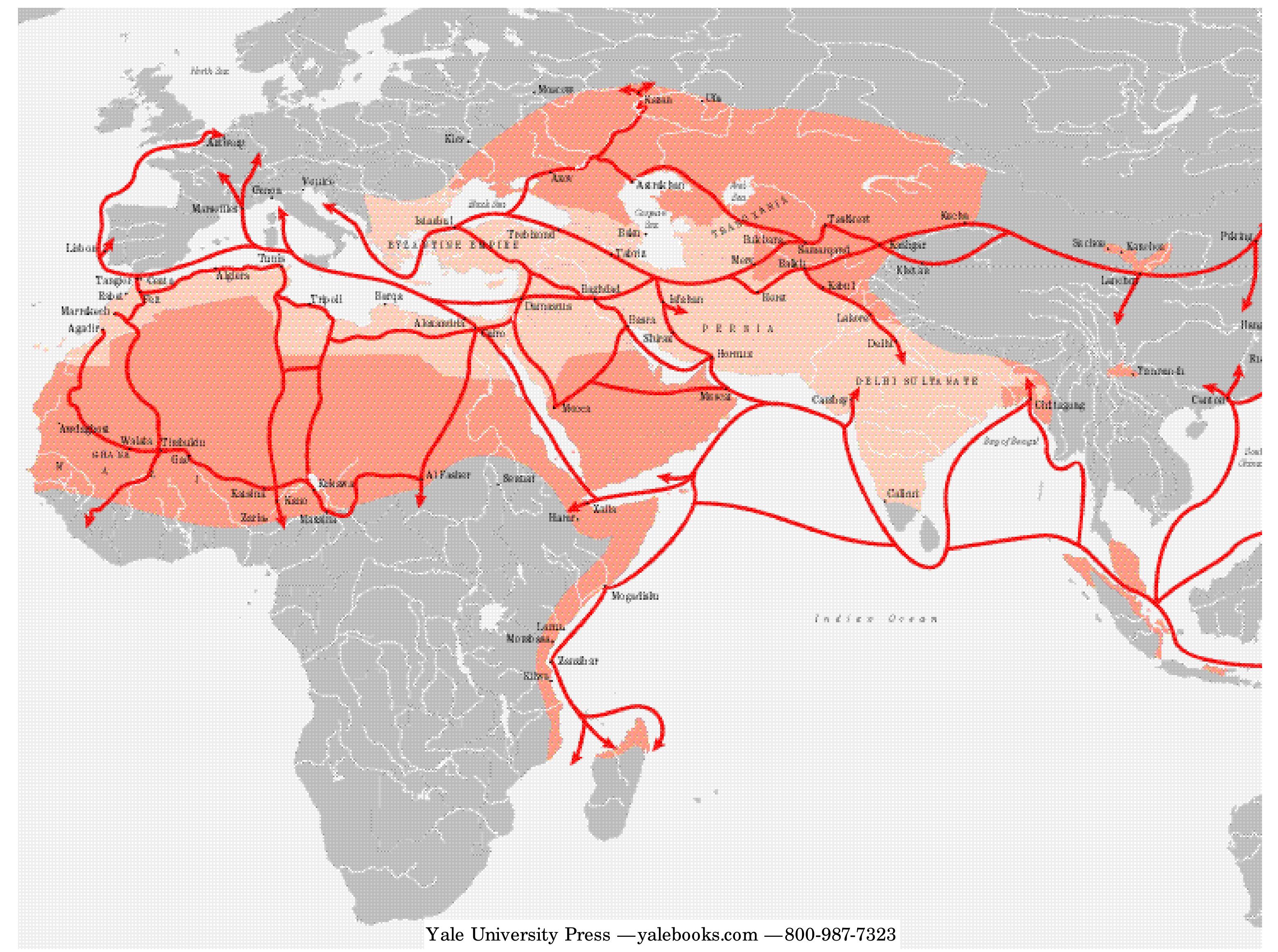 Figure 1 - The Spread of Islam