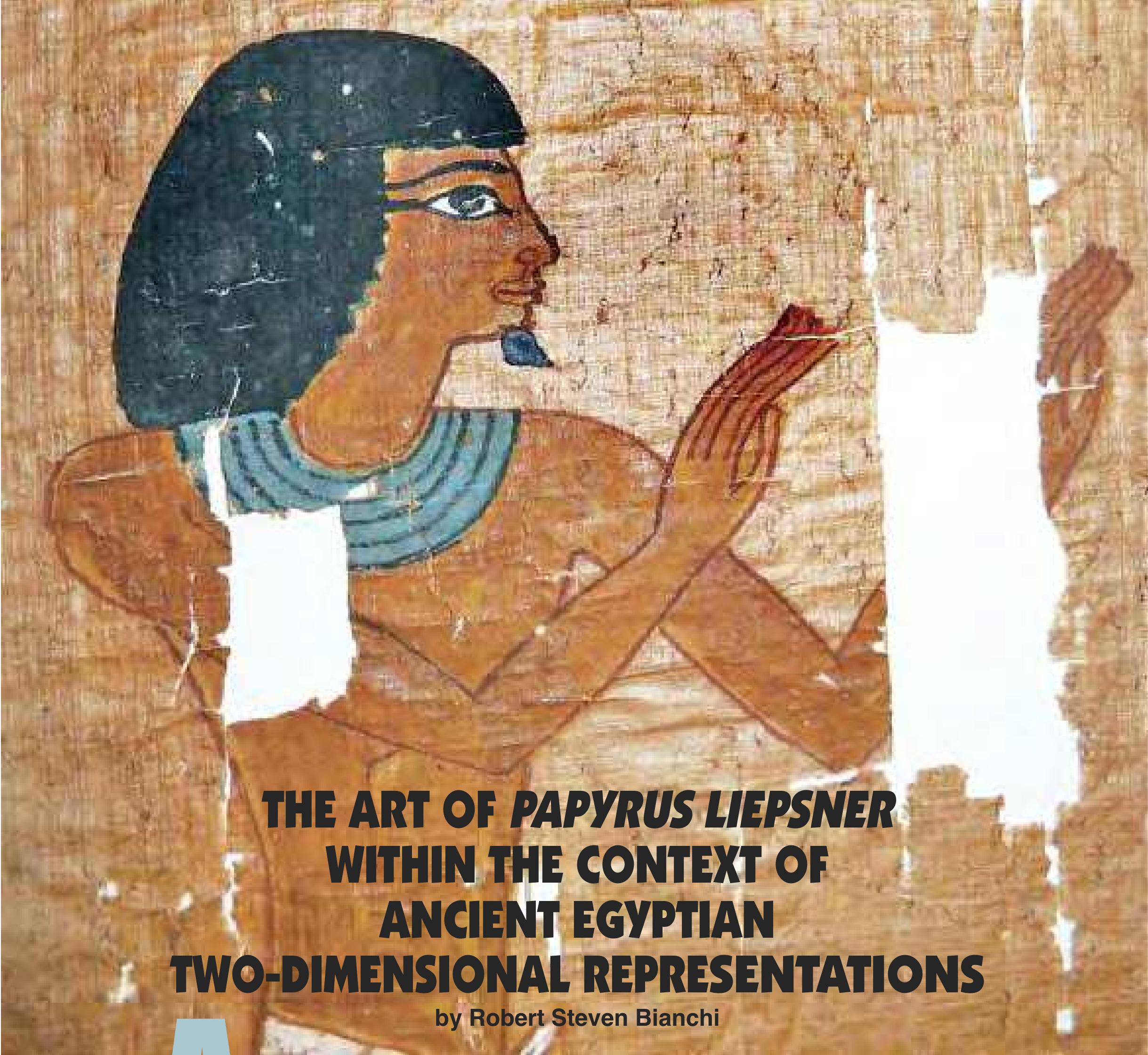Peinture faite sur Papyrus égyptien - Label Emmaüs