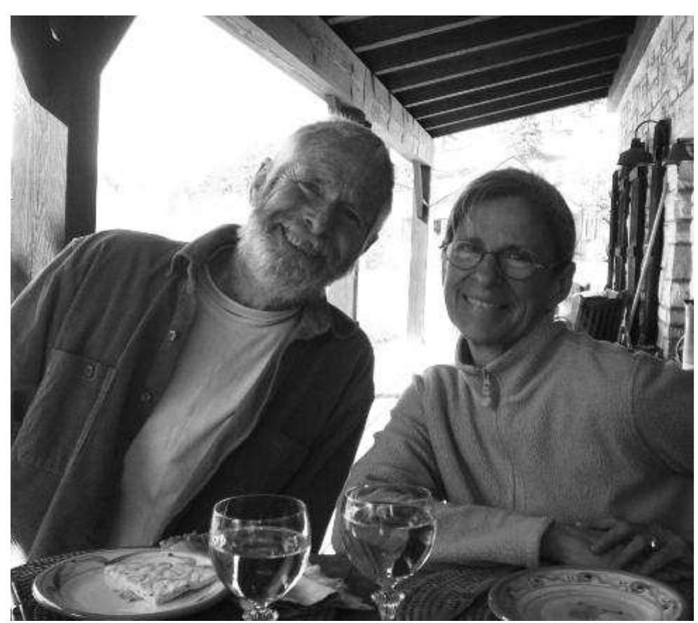 FIGURE 4. Jim and Audrey Benedict, September 2009. Photo courtesy of Laura LaBelle. 