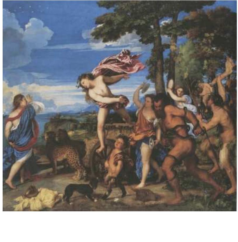 Figure 2 - from Titian's Bacchus and Ariadne (1520-22)