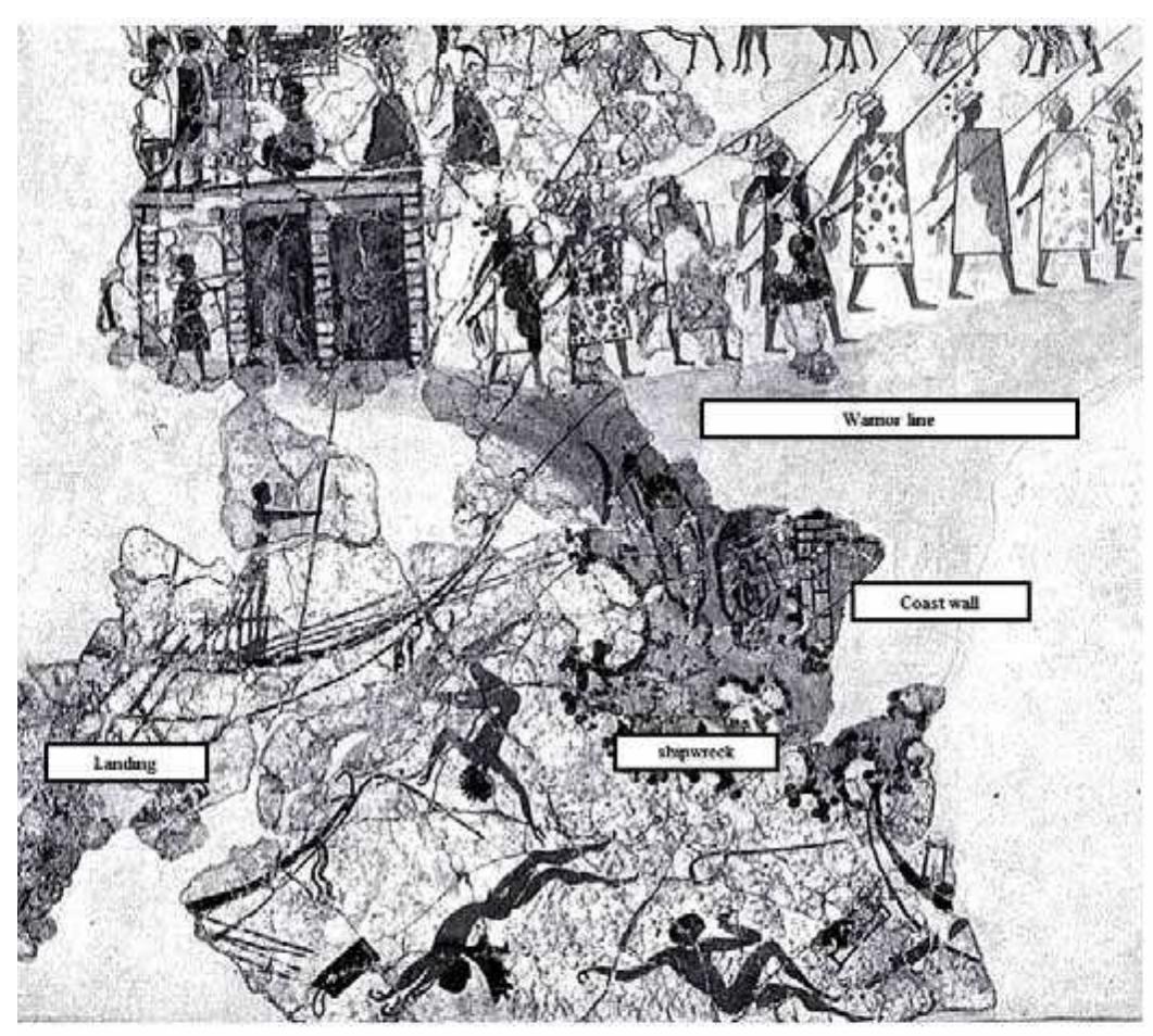 Fig. 3. The war theme.  Fig. 2. The landscape theme. 
