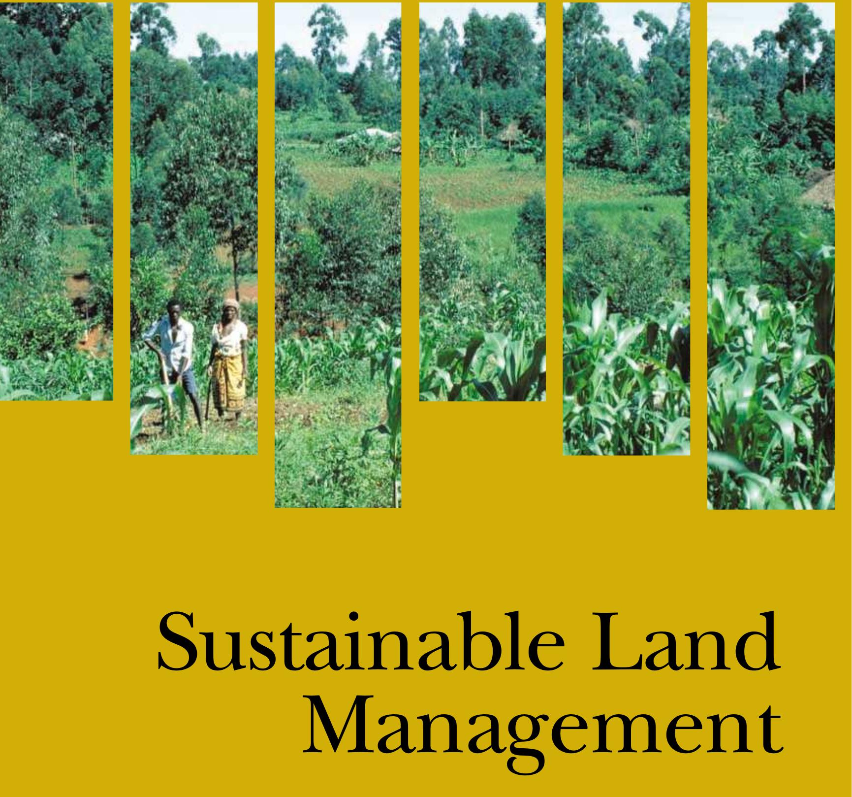 Land Management (PDF) Sustainable Land Management CHALLENGES, OPPORTUNITIES, AND TRADE-OFFS