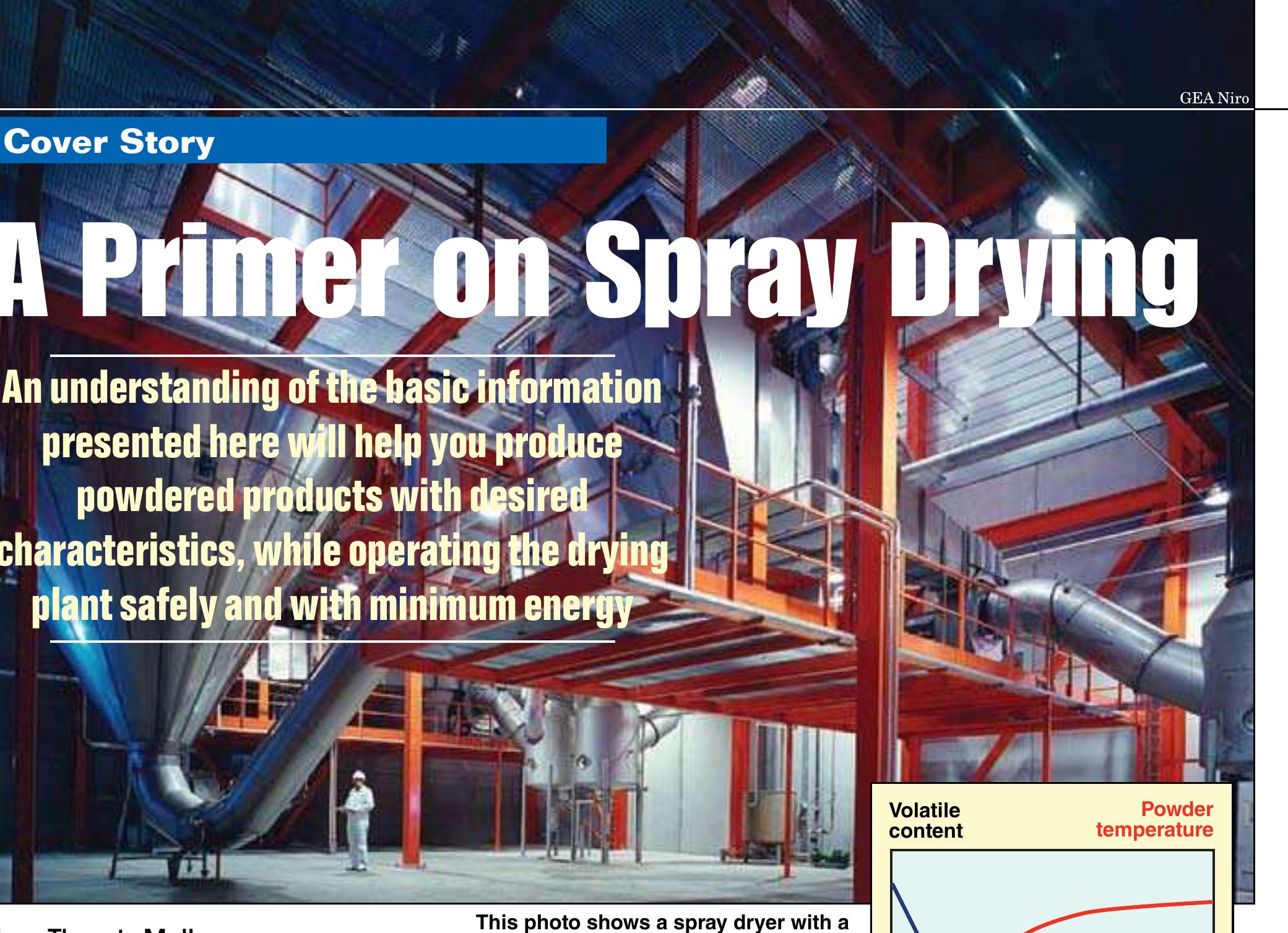 (PDF) GEA Niro Cover Story Feature Report A Primer on Spray Drying