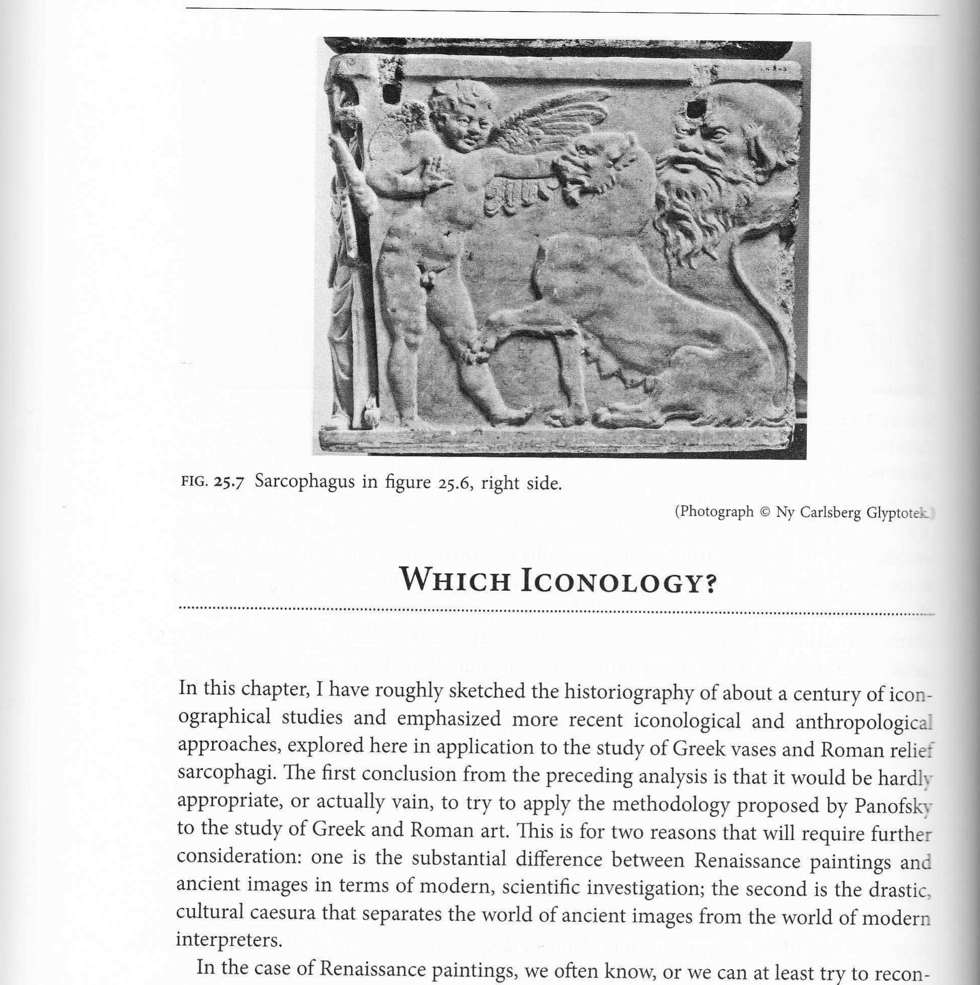 Figure 2 - Iconographical and Iconological Approaches