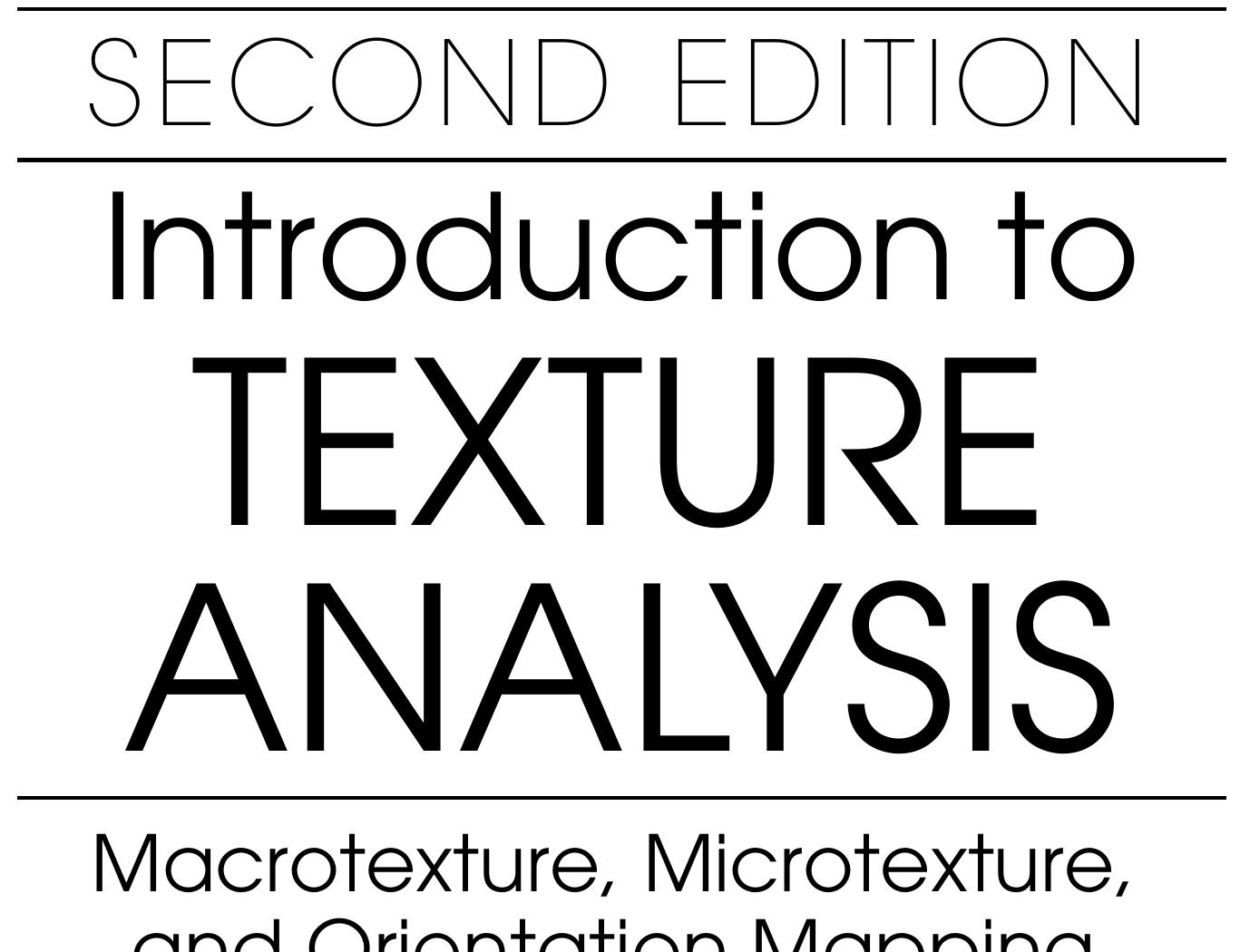 PDF) Introduction to Texture Analysis. Macrotexture