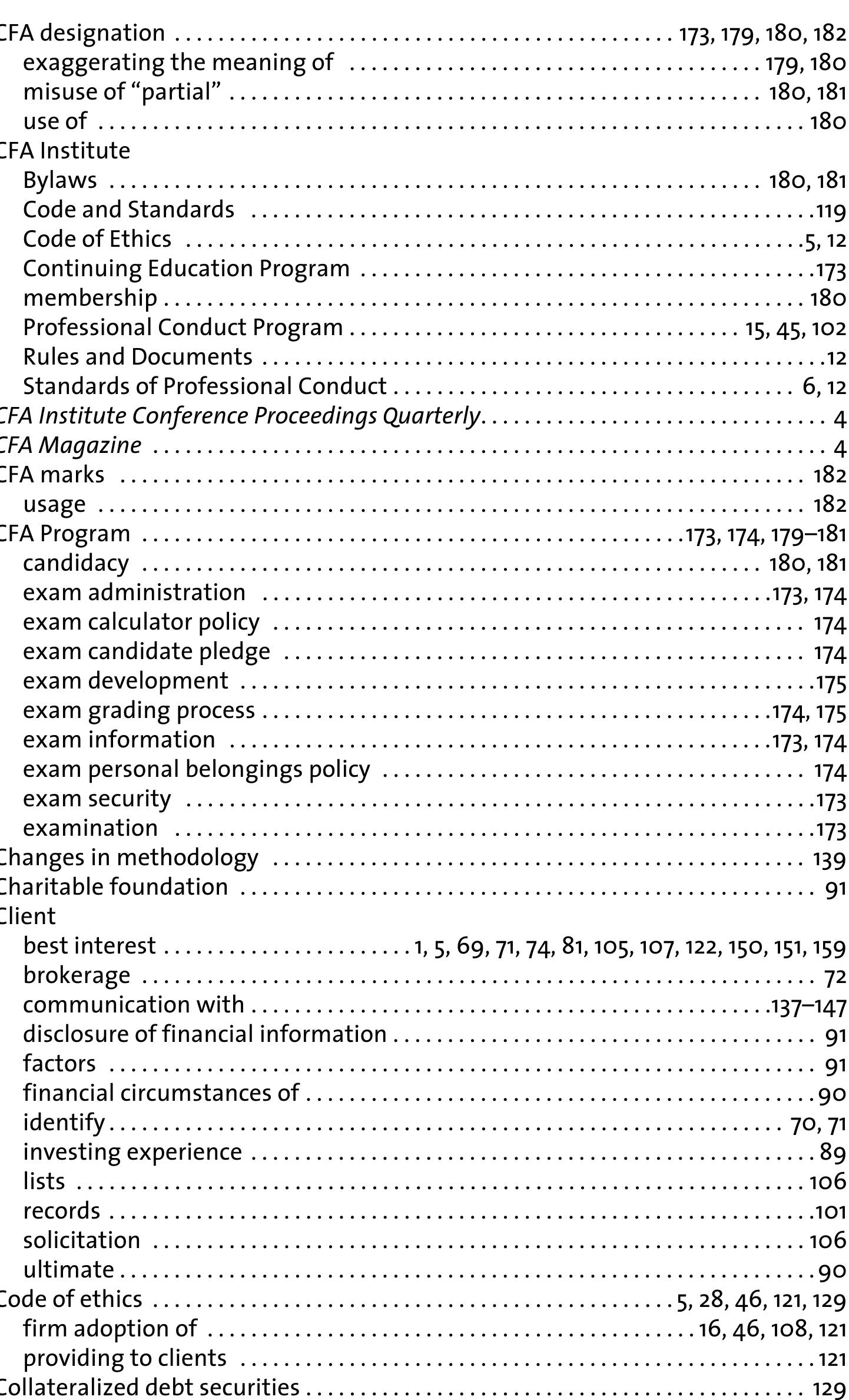(PDF) CFA Standards of Practice Handbook