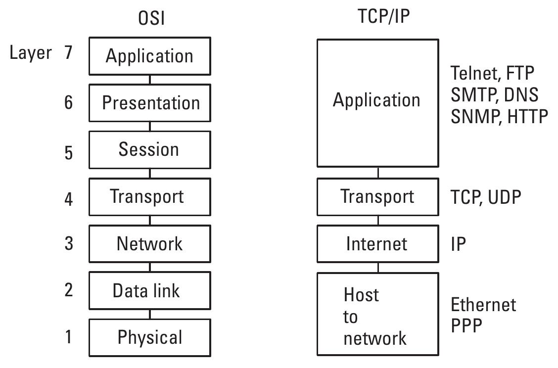 11 the tcp/ip stack and osi reference model.