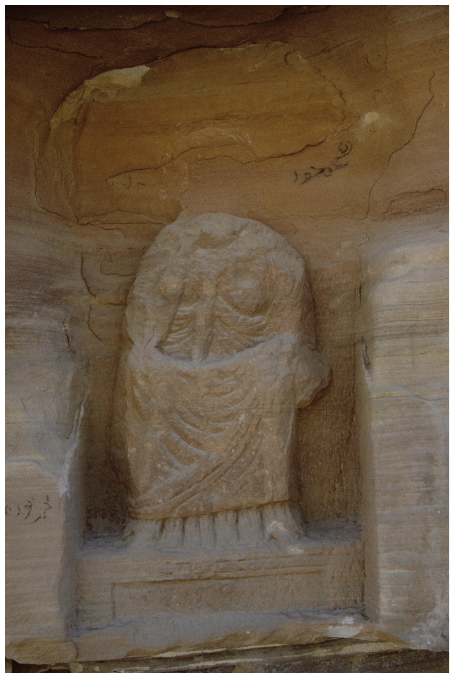 Fig. 4. Isis relief at Wadi Abu Olleqa (photo V. Vaelske). 