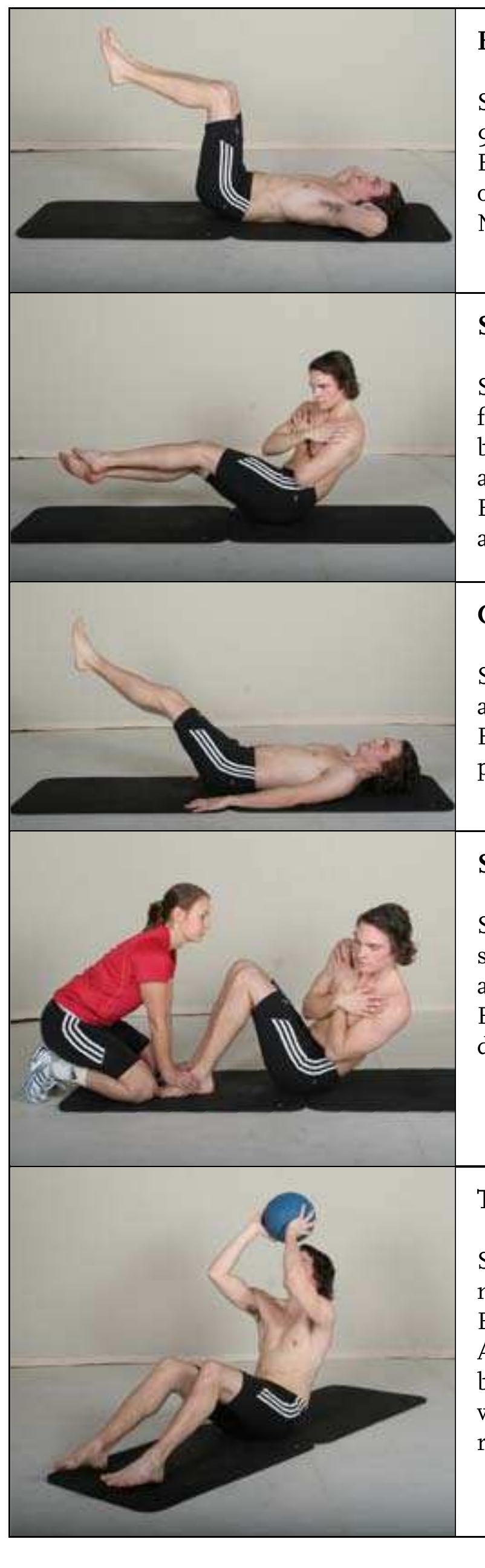 6c. dynamic exercises to build core strength (power) and