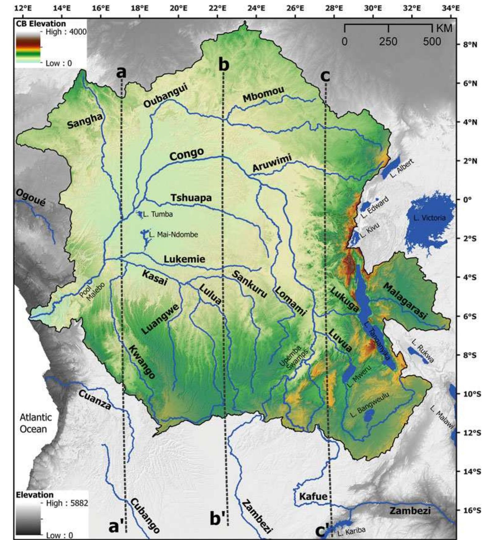 Angolan Rivers Systems (PDF) The Present Day Drainage Patterns of the Congo River System and ...