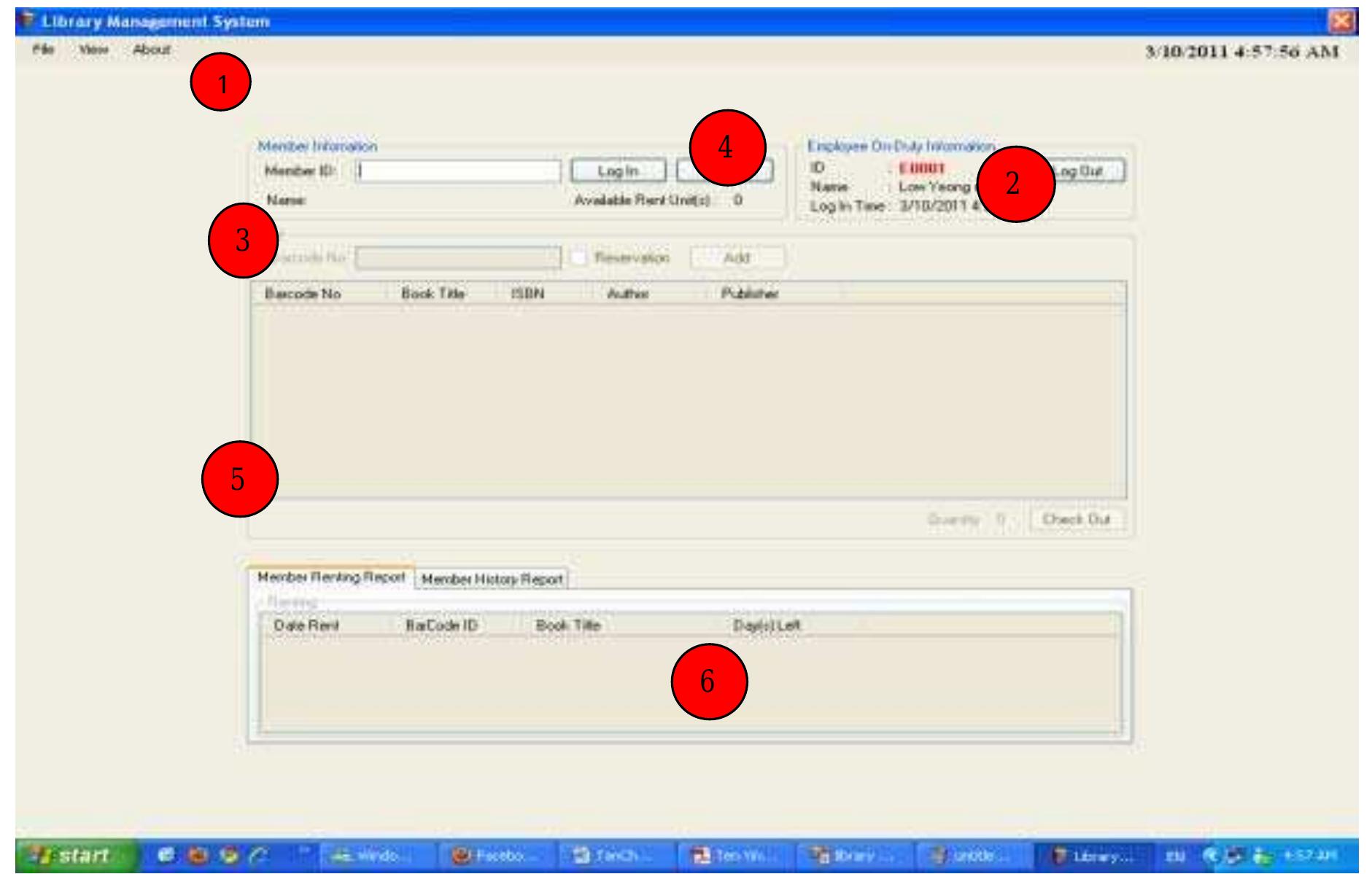 Figure 51 - from Library Management System I LIBRARY
