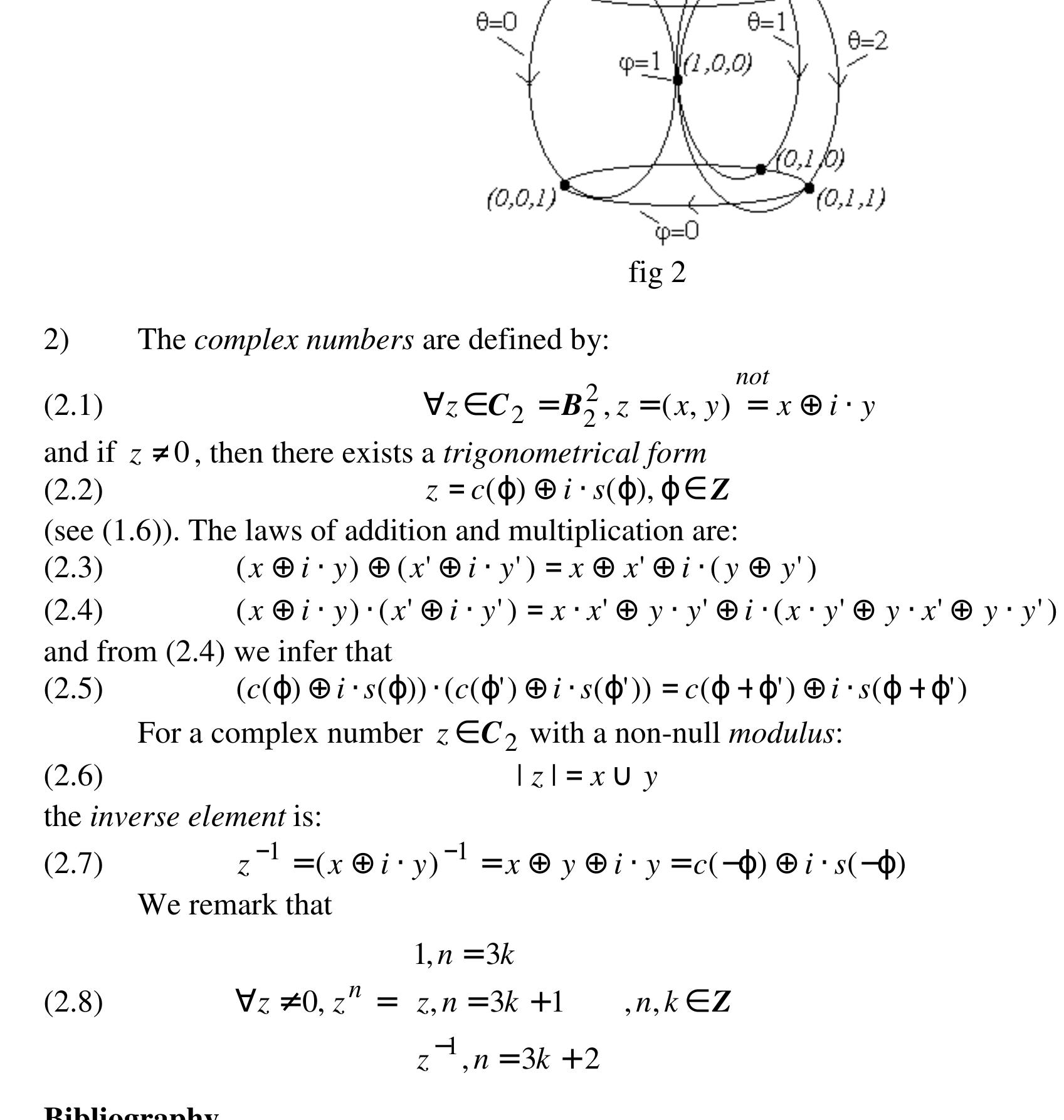 (PDF) The Model of an Elementary Boolean Geometry. Boolean Complex Numbers