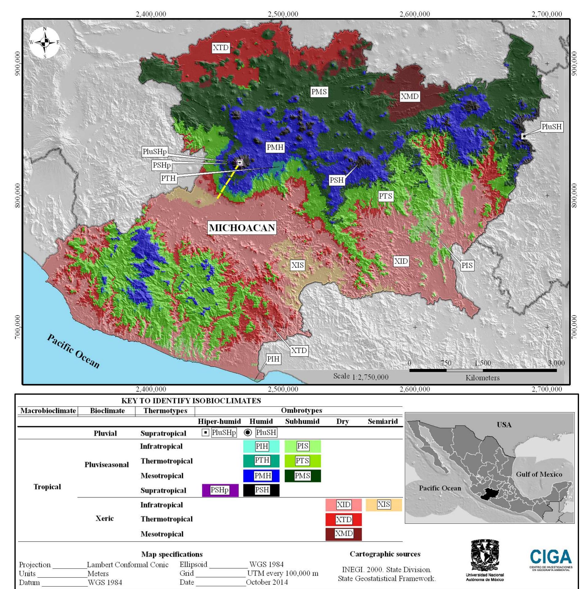 (PDF) Bioclimatic mapping as a new method to assess effects of climatic ...