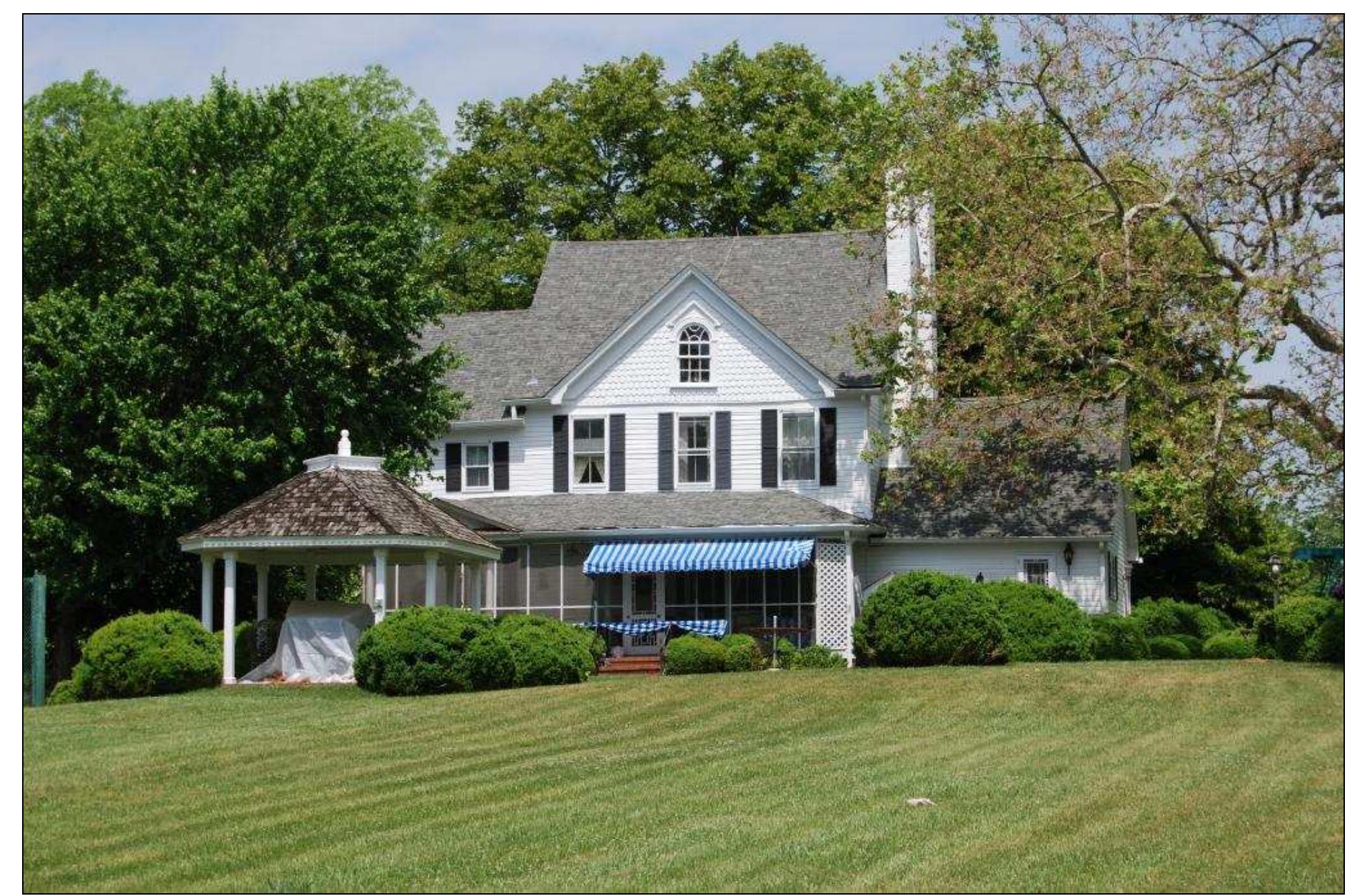Figure 19. The Lindens, c. 1840, built by John Francis Gardiner. 