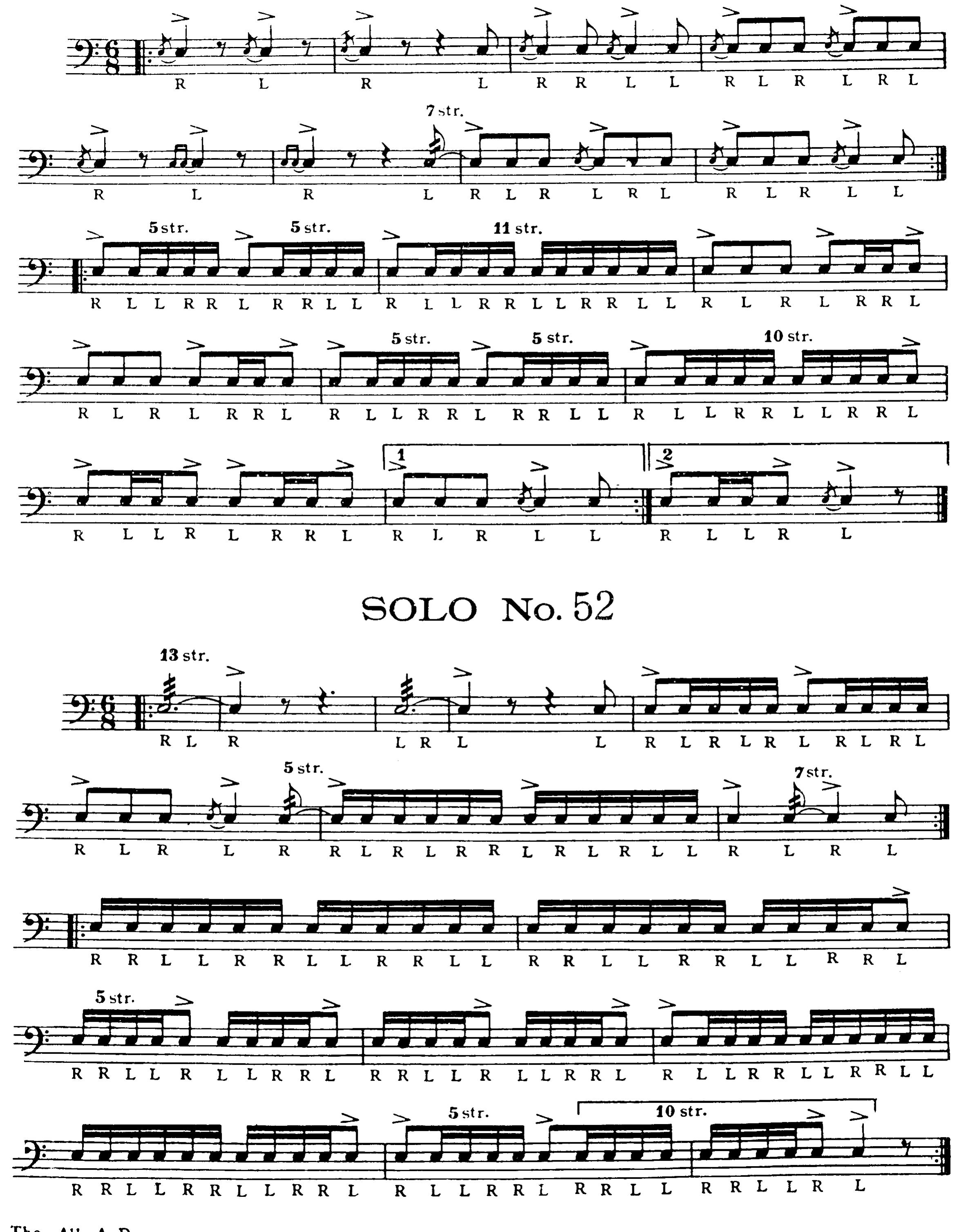 Figure 27 - from Charley Wilcoxon The All American Drummer
