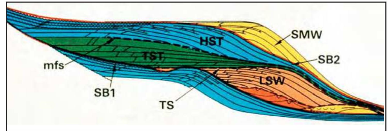 1. the exxon depositional sequence model of 1988.the lower