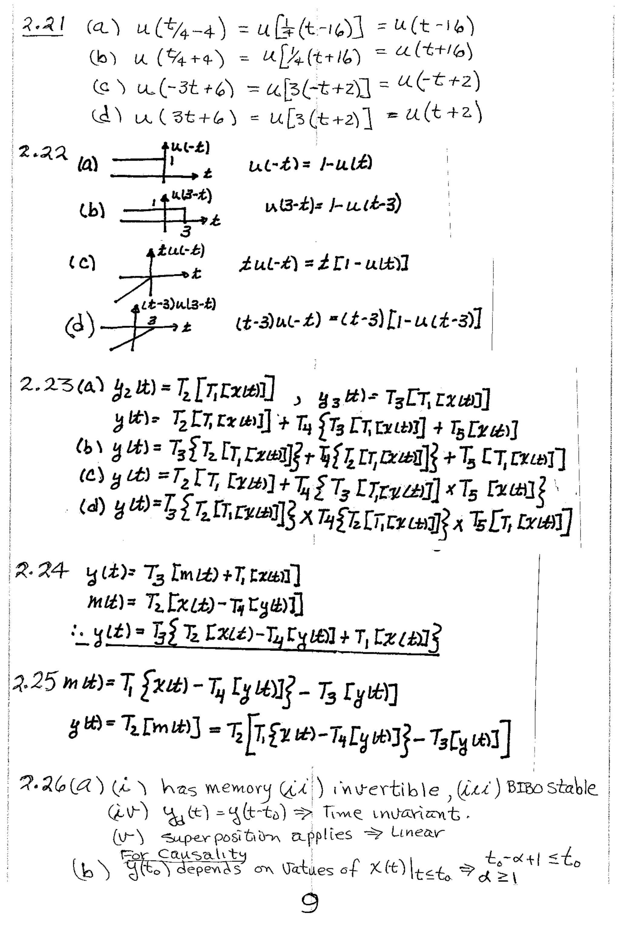 (PDF) Signals Systems And Transforms - Solution Manual
