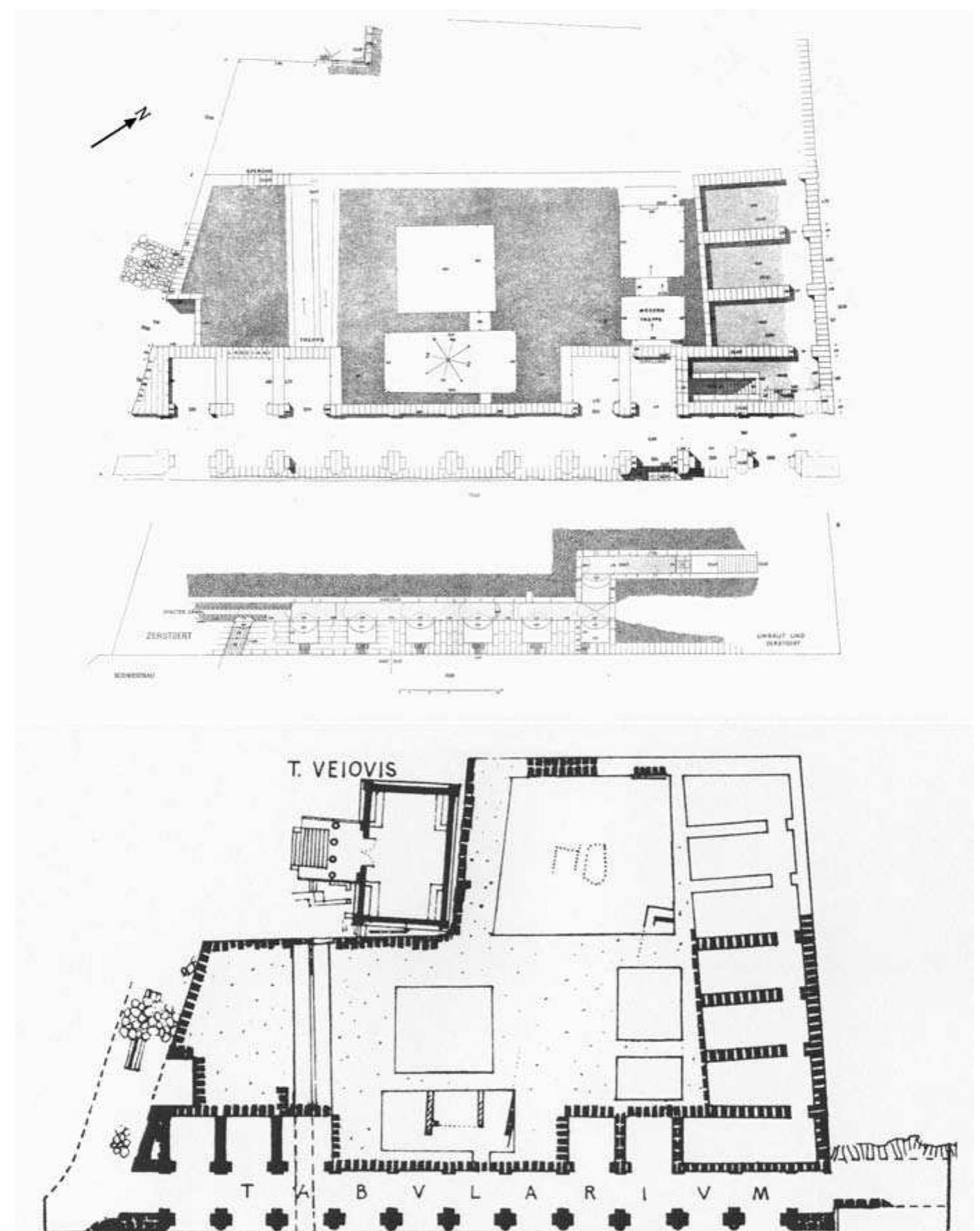 Figure 1 - from A new look at the Tabularium and the