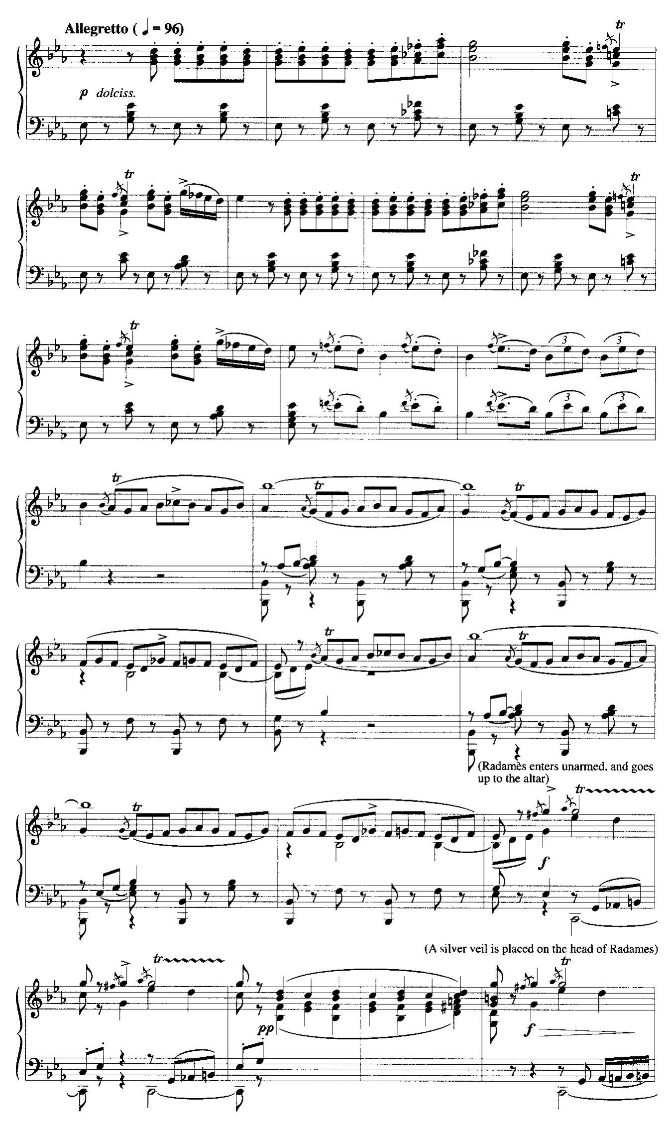 Ex. 1: Dance of the Priestesses (Act I, scene 2). 