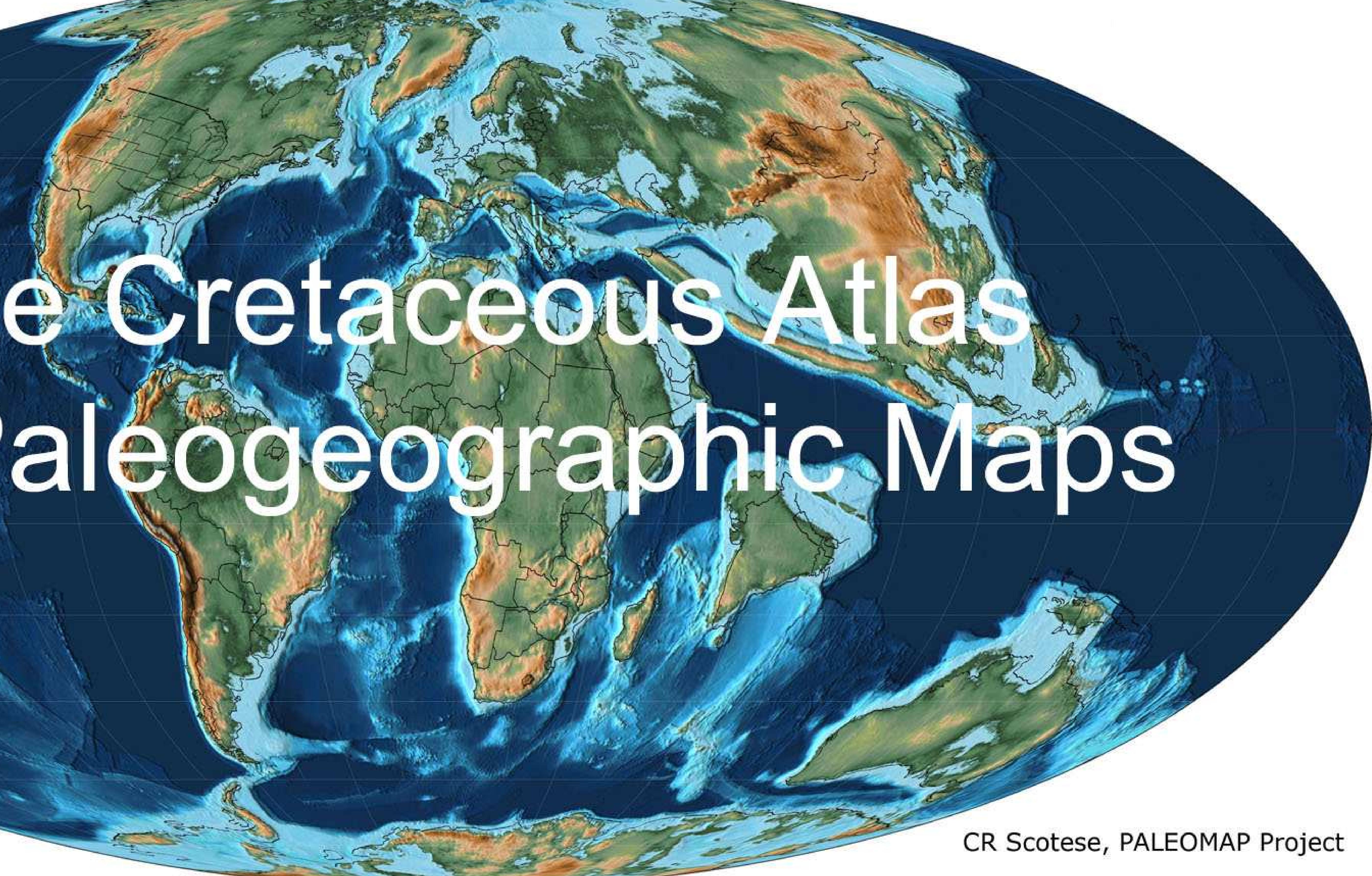 Figure 1 - from Atlas of Late Cretaceous Paleogeographic