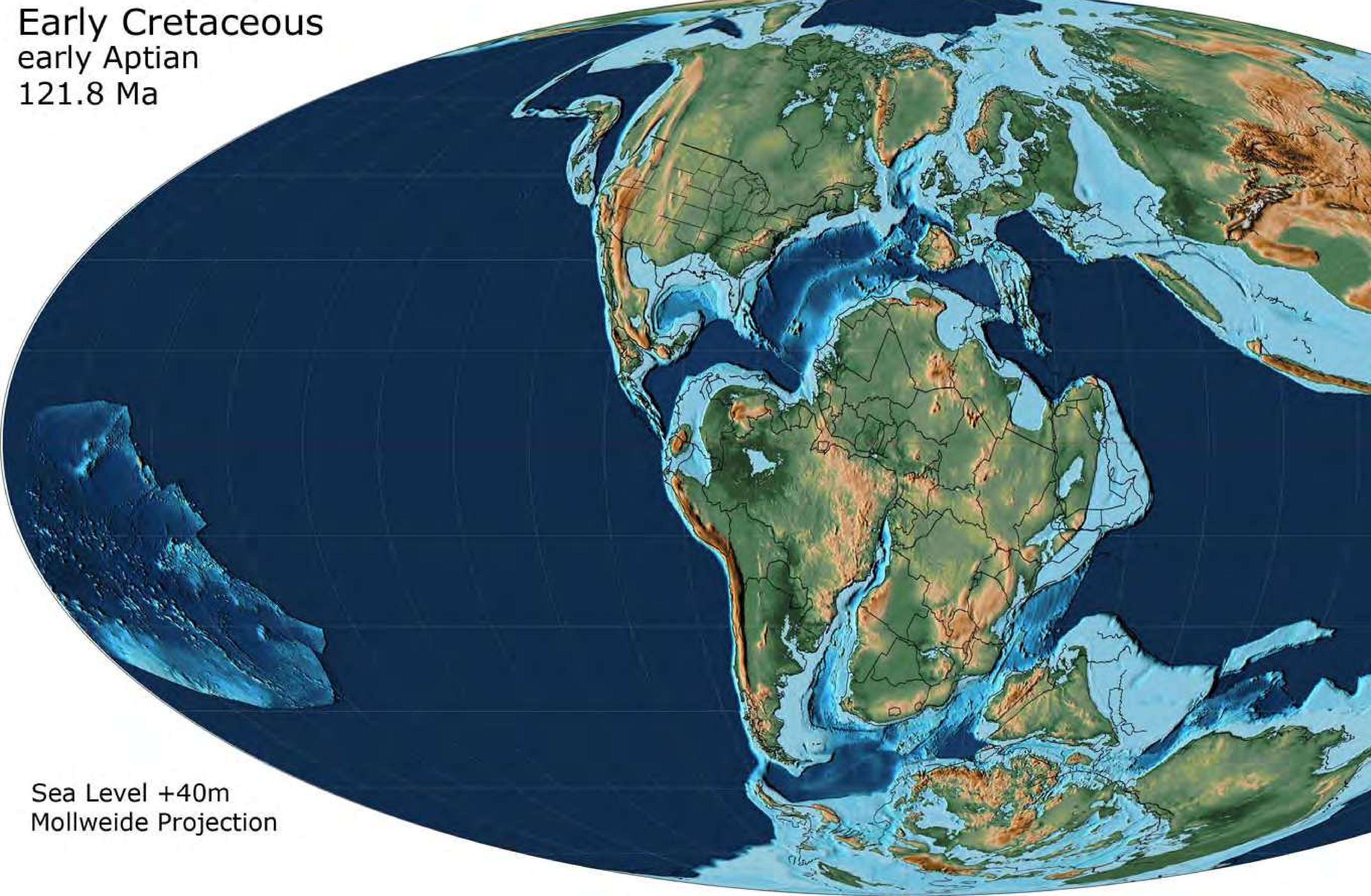 Figure 19 - Atlas of Early Cretaceous Paleogeographic Maps