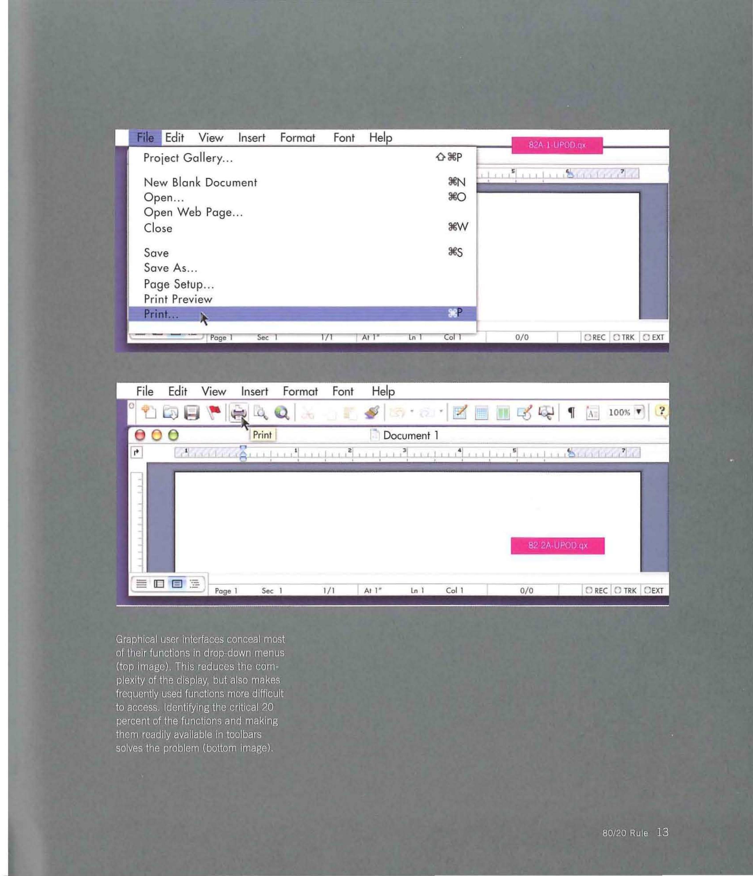 Figure 2 - Universal Principles of Design 2003