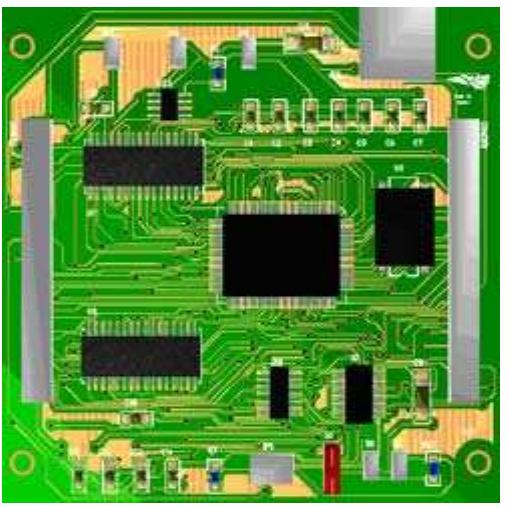 Flight computer pcb ready for manufacturing process