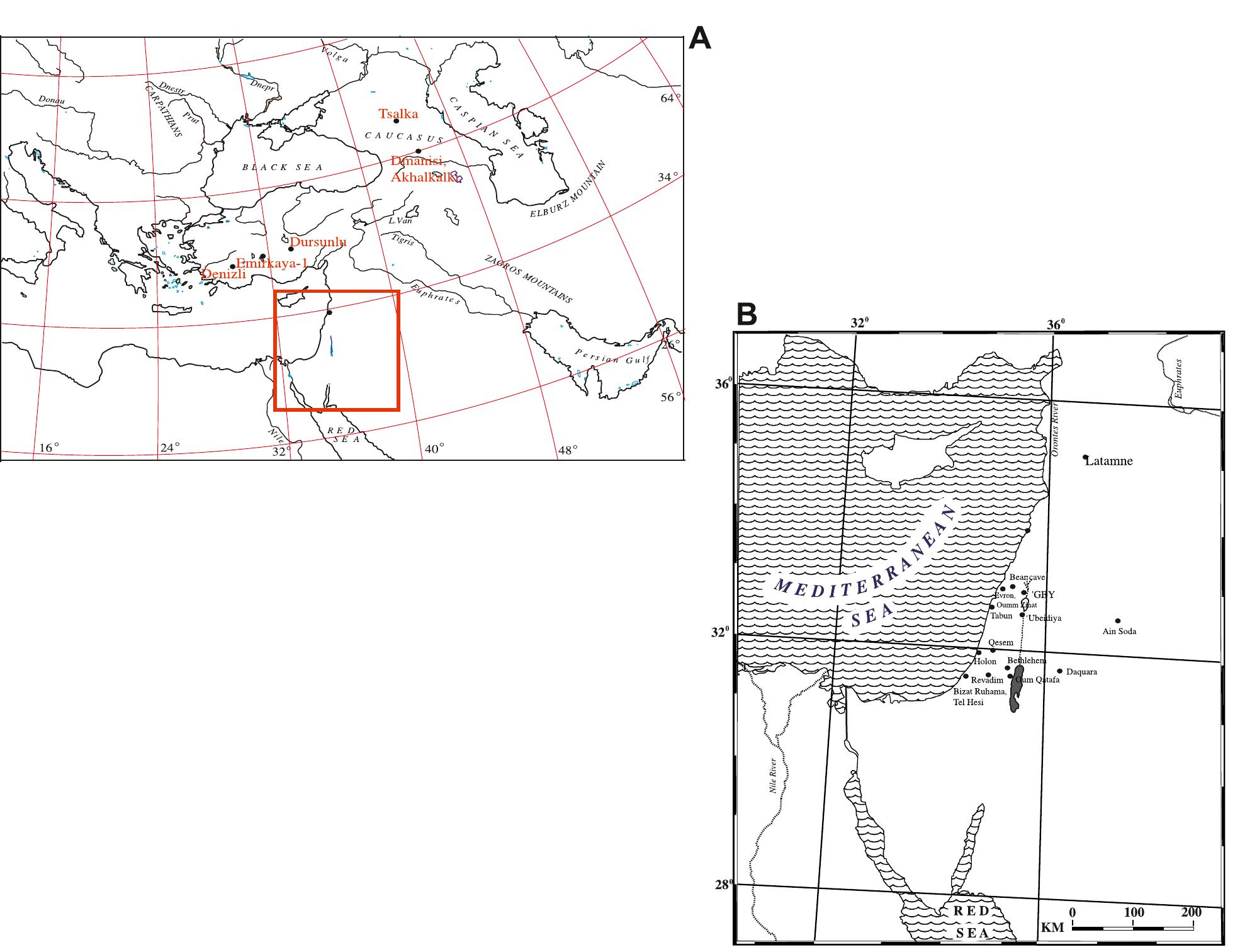 (PDF) Early and Middle Pleistocene Faunal and hominins dispersals ...