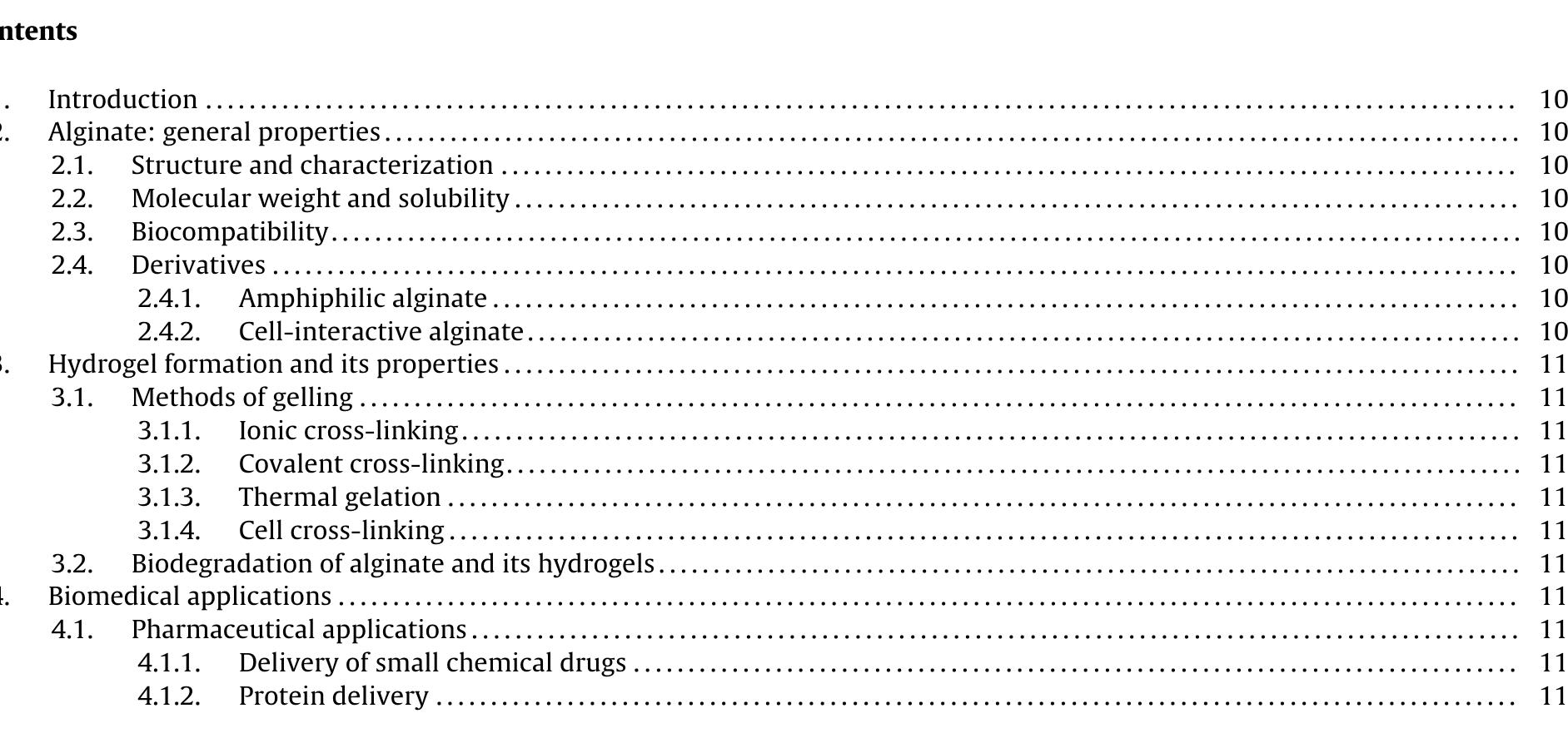 (PDF) Alginate: Properties and biomedical applications