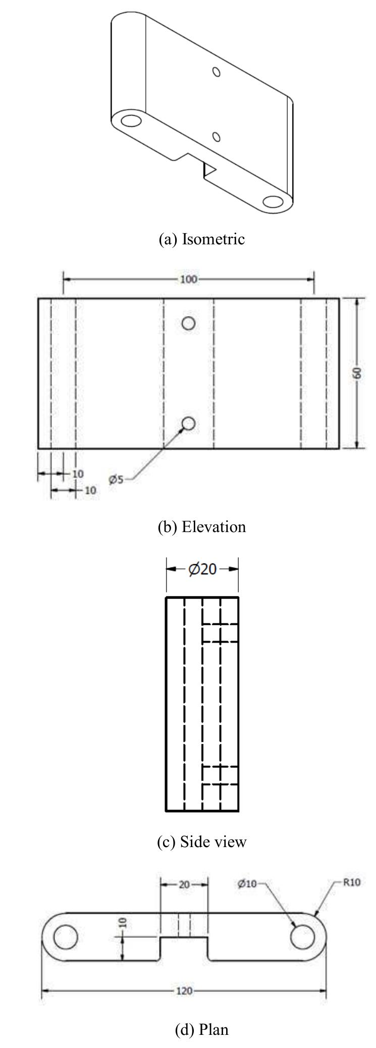 Mechanical drawings of the vertical slider. figure 9.