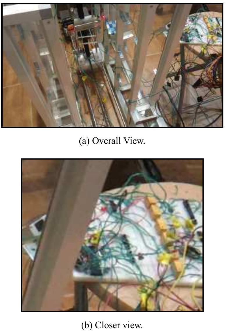 Asrs System Control Loop Model Electronic control circuit of asrs model. the test was