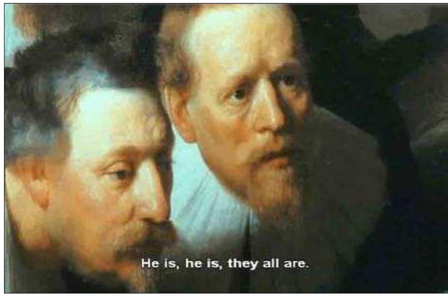 Fig. 12. (2’53”-2’55”). The physicians. 