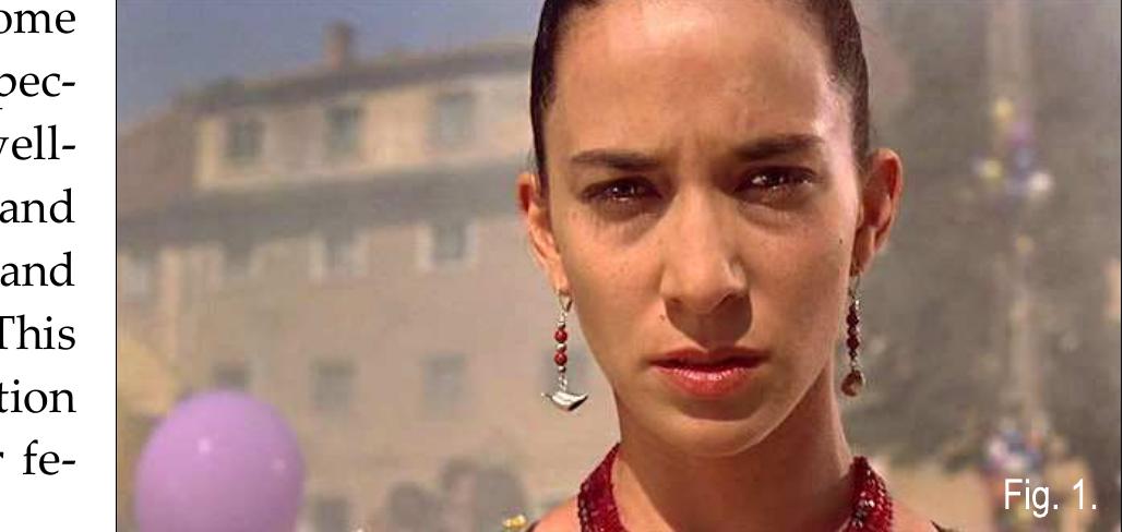 The direct look through which Mona faces the camera may disclose the presence of he apparatus and the constructedness, the fictionality of the image, but the function f this look or address is somewhat more ambiguous. The so-called direct look ddressing the camera may not only disturb fictionality, but as Tom Brown writes, may Iso “intensify our relationship with the fiction” (Brown 2013, x). In this case, in the alted moment of the narrative, the face does not simply become a fetishized image, ut — through the penetrating, disturbing, un-framing look — resists being objectified s an inert image, as mere “to-be-looked-at-ness” (as Mulvey would put it). This look night even acquire narratological relevance as a visual statement through which Mona ositions herself as the narrator of her story.° Mona may be an image, but an image  tableau vivants and tableau-like images that reenact pictorial conventions rather than particular paintings the folding between corporeality and imageness affects both sides. The body becomes the medium of images (or is mediated as an image): without losing its flesh, its non-conceptual materiality, it becomes a quotation suspended between presence and absence. The corporeal, the material is displaced towards artifice and discursivity. On the other hand, the tableau-like images are enacted by bodies, folded into something more carnal, sensual, palpable’. According to Brigitte Peucker “tableau vivant plays on two related uncanny effects: the arrested motion or ‘freezing’ of the body that renders it statue — and inanimate — and its opposite: the embodiment and hence figured ‘bringing to life’ of the image” (Peucker 2008, 292). The cinematic tableau vivant does not only re-figure the mediality of painting within the filmic medium, but also discloses the ungraspable, elusive stillness of the filmic image, halting cinematic time into a suspended, non-narrative temporality: the time of the image.  The film constructs and frames Mona, the female protagonist as a picture, as a painterlv portrait in a reflexive wav. When her storv begins. the camera lingers on her 