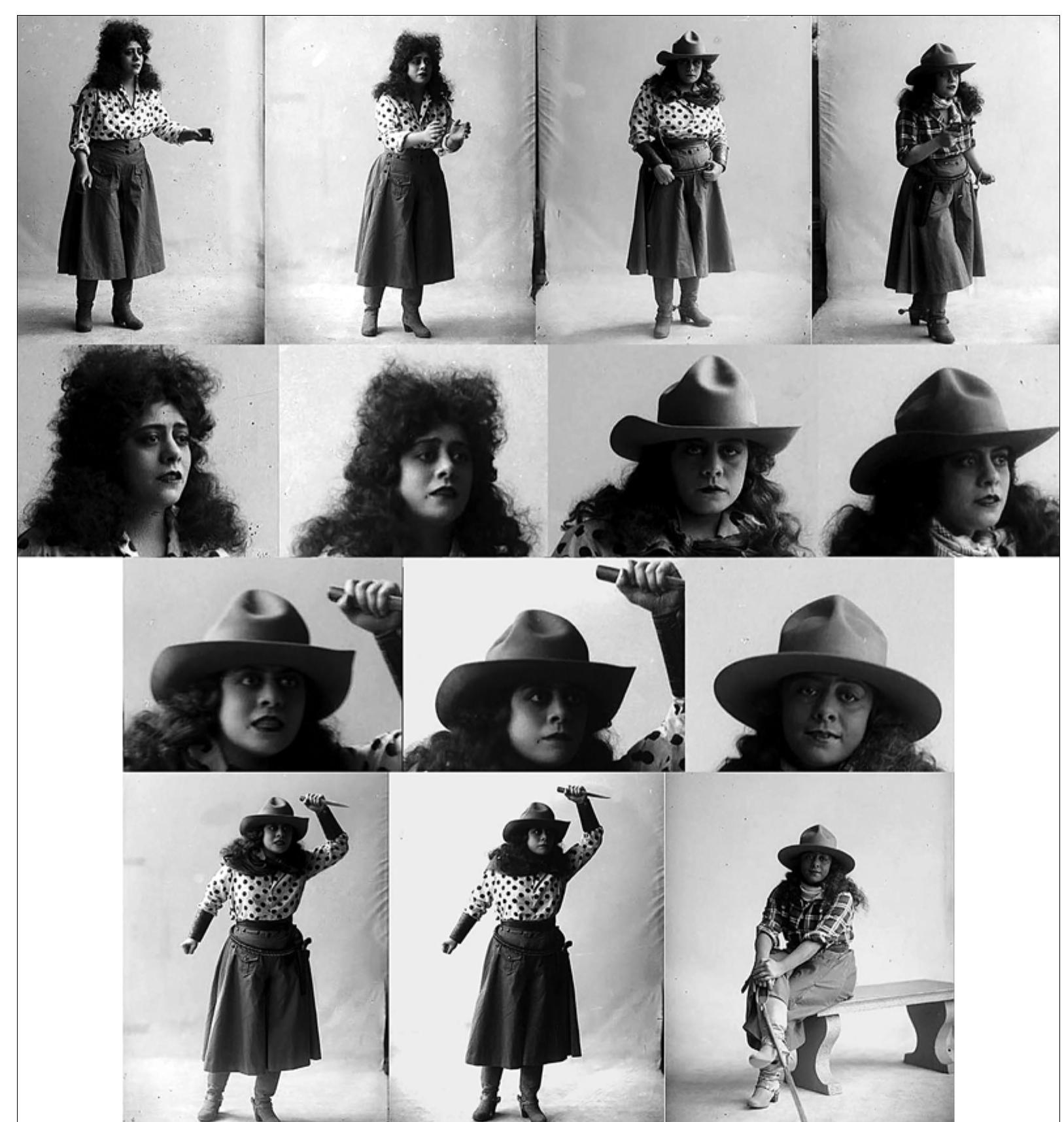 Fig. 2. Fotografia Brasil, Luisa Satanella, Pérola Negra series, 1922 (Arquivo Fotografico da Direg&o Geral do Patrimonio Cultural) 