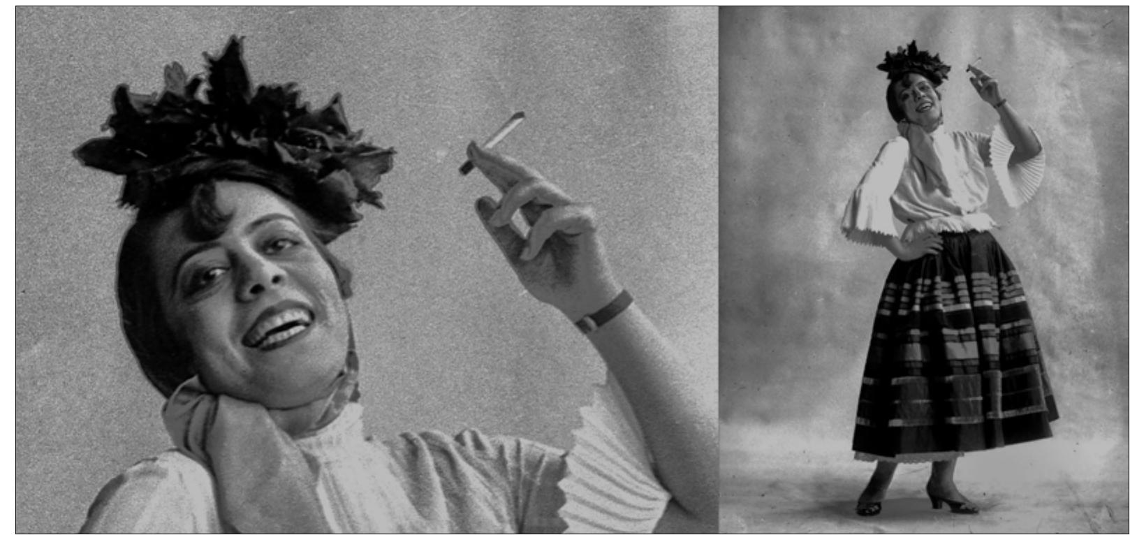 Fig. 4. Fotografia Brasil, Luisa Satanella, Agua Pé, 1927 (Museu Nacional do Teatro) 