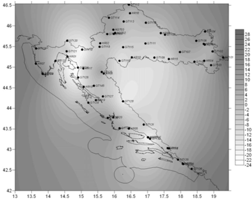 (PDF) ANALYSIS OF RECENT GLOBAL GEOPOTENTIAL MODELS OVER THE CROATIAN ...
