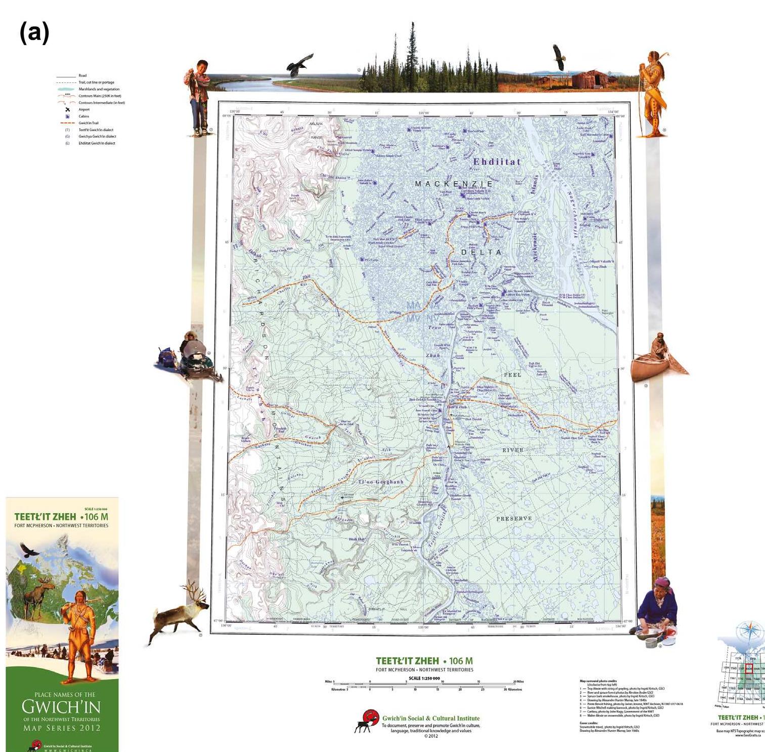 Place Names Map (PDF) The Gwich'in Atlas: Place Names, Maps, and Narratives (with ...