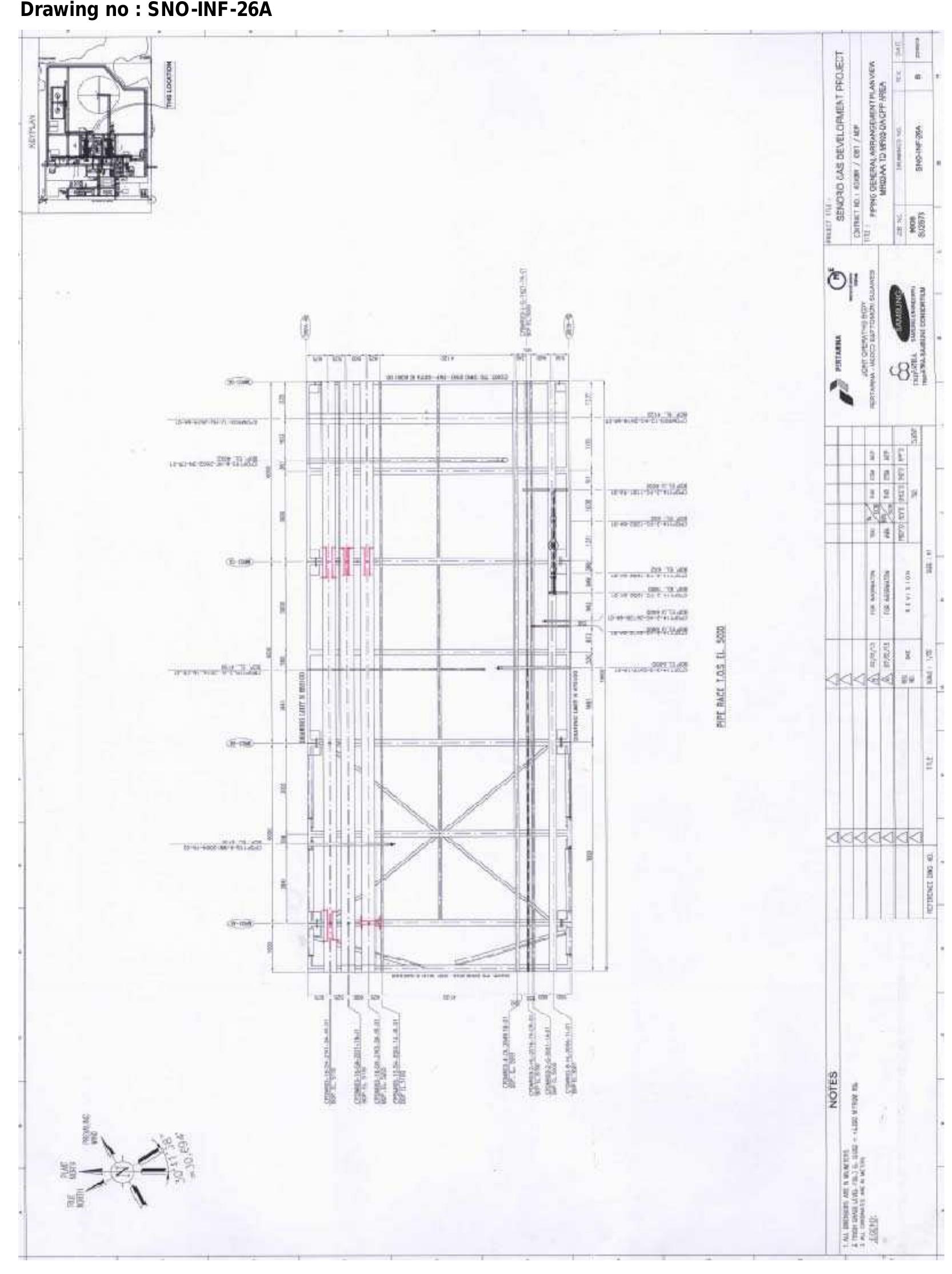 Figure 4 - from CLIENT CALCULATION OF PIPE RACK STRUCTURE