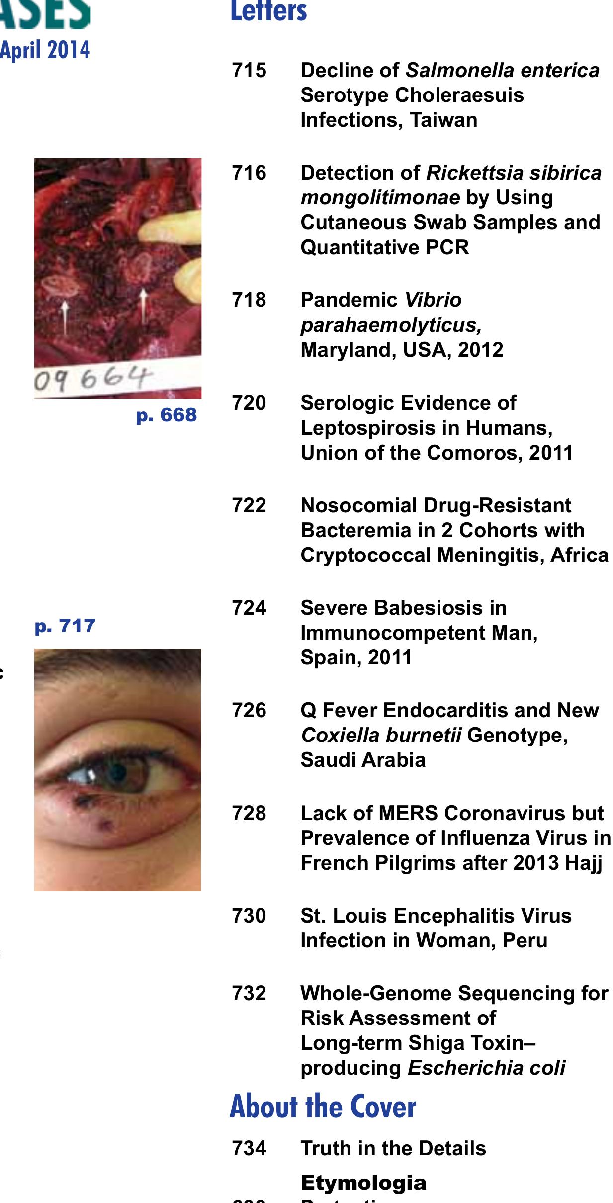PDF) emerging infectious disease