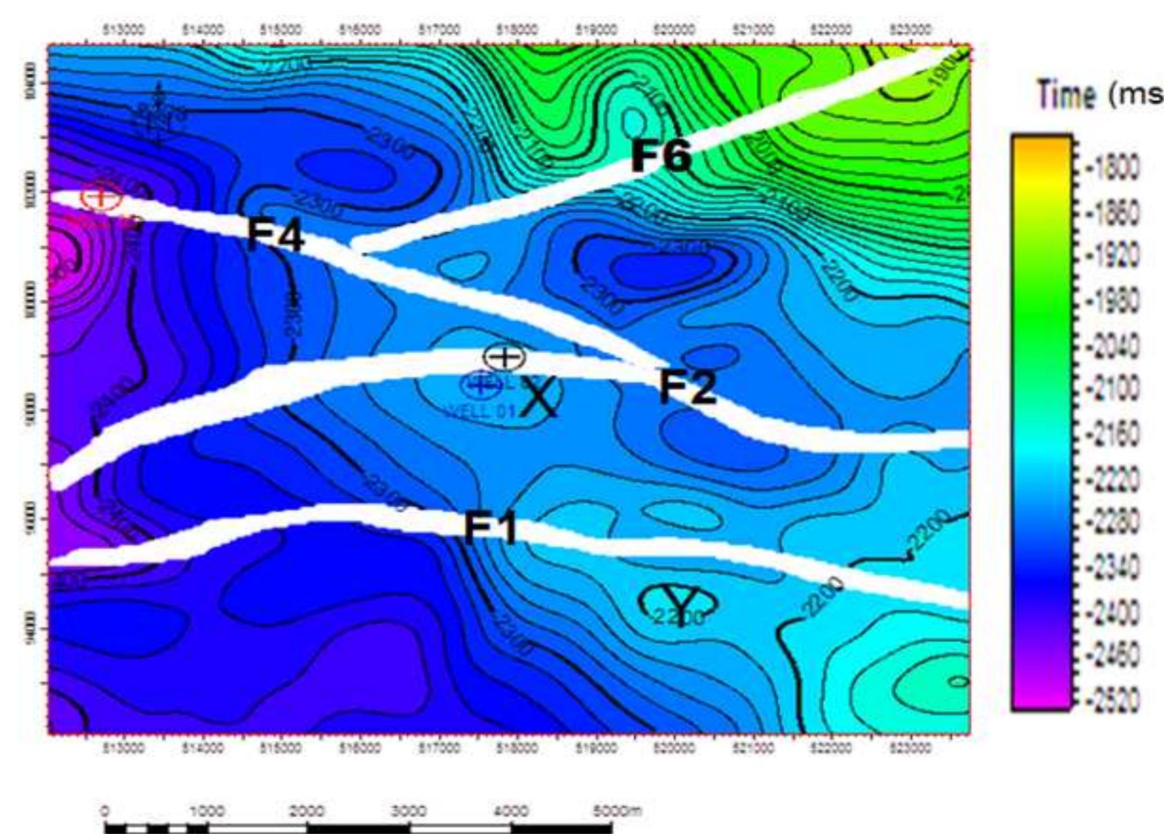Time structure map of horizon r4. figure 10. time structure