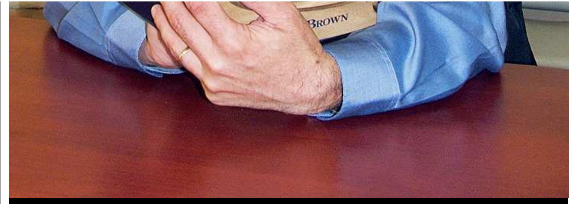 dr. Asa Brown with his book Waiting to Live will give a presentation on his research at TRU on March 17. / GAEIL FARRAR PHOT‘  Dr. Asa Don Brown will give a talk at TRU on March 17 about his doctoral dissertation The Effects of Childhood Trauma on Adult Perception and World View and his latest book Waiting to Live.  The presentation will be held in the TRU Gathering Place from 7 to 9 p.m. March 17. 