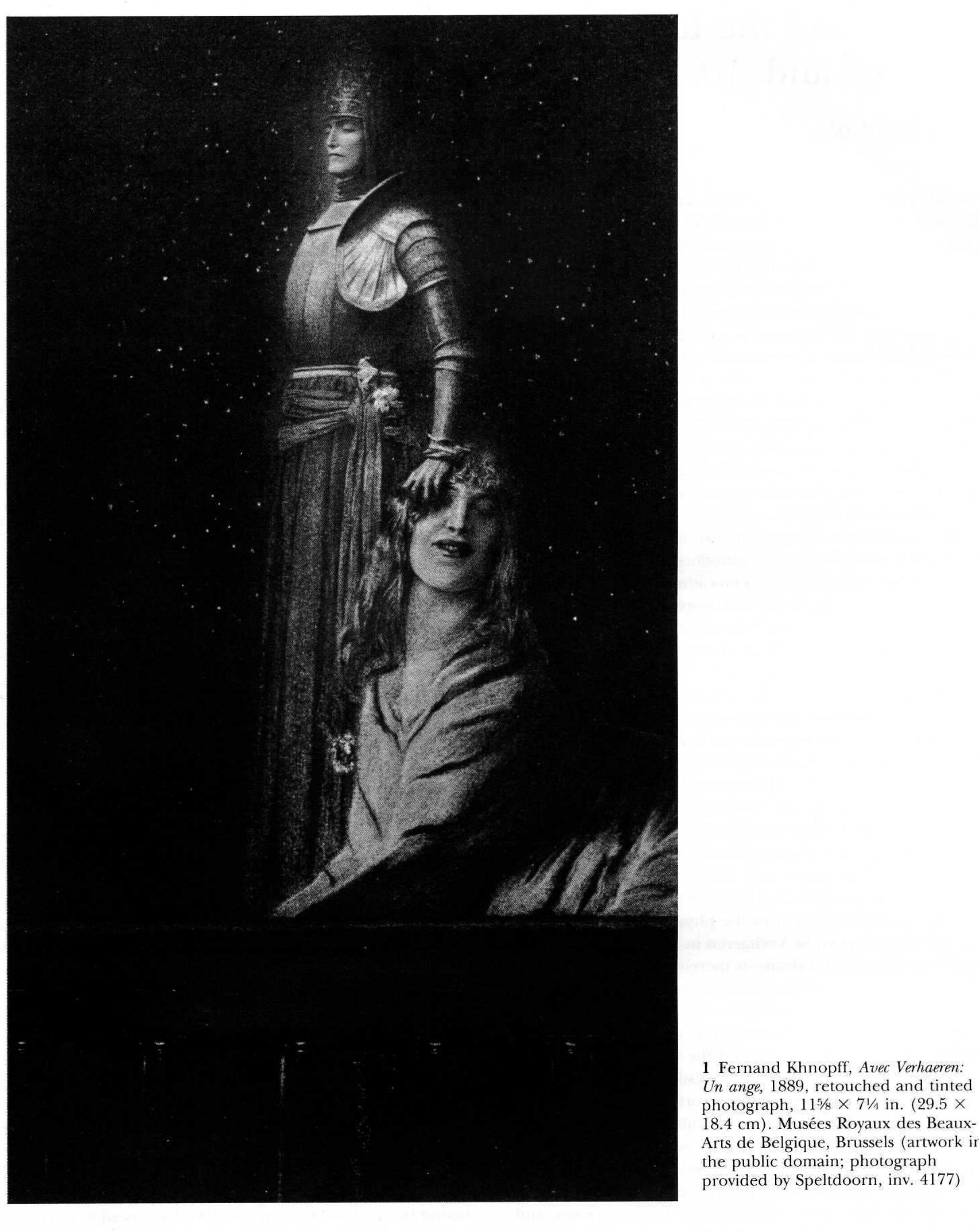 Figure 1 - from Nature and the Ideal in Fernand Khnopff's